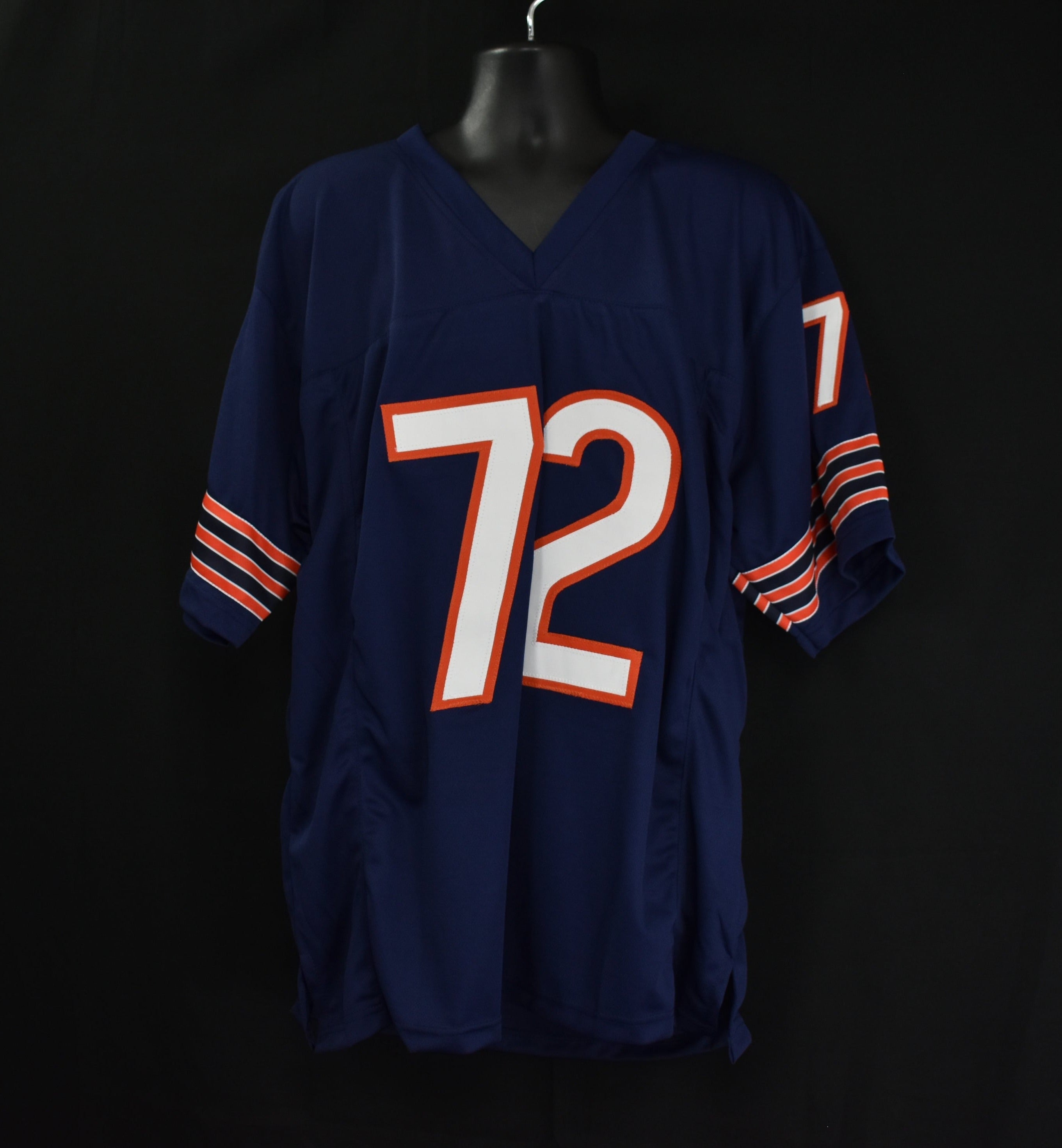 William Perry 72 Autographed Jersey Blue Chicago Bears HOF