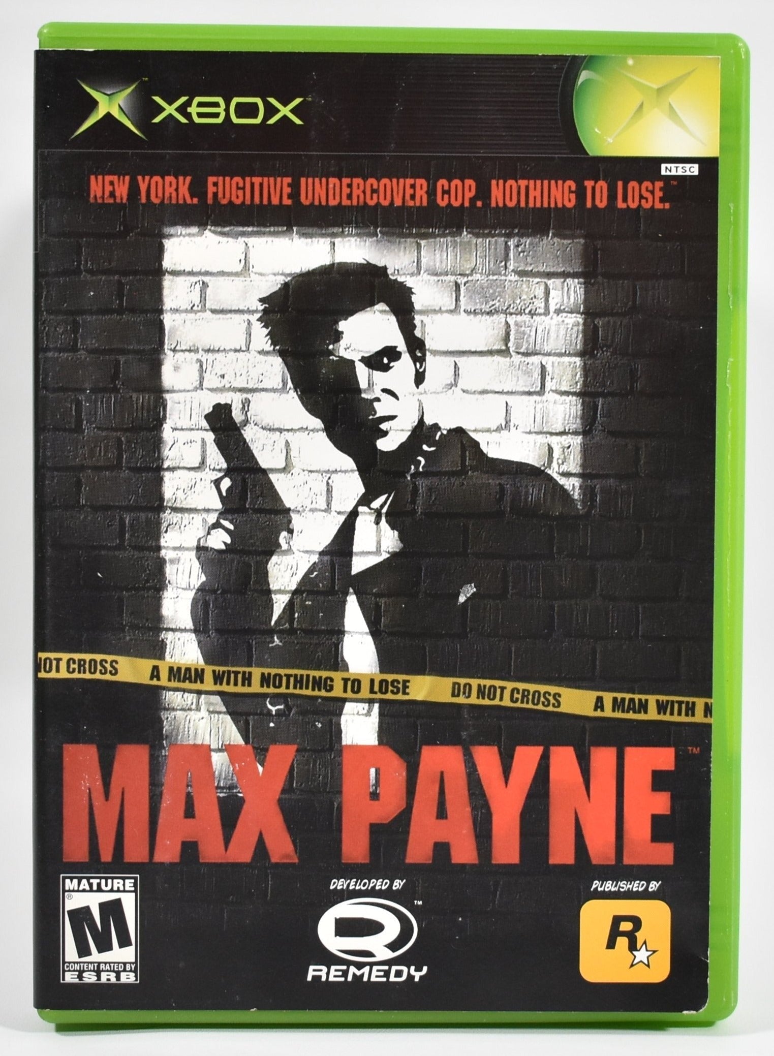 Xbox Max Payne Rockstar Game Used TESTED GAME 2001 Microsoft Xbox Original USED