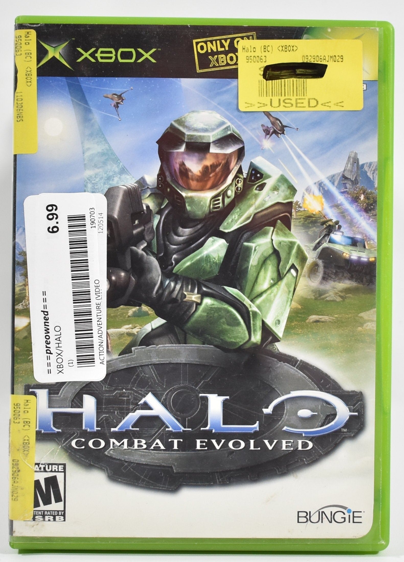 Xbox Halo Combat Evolved Microsoft Xbox Original USED