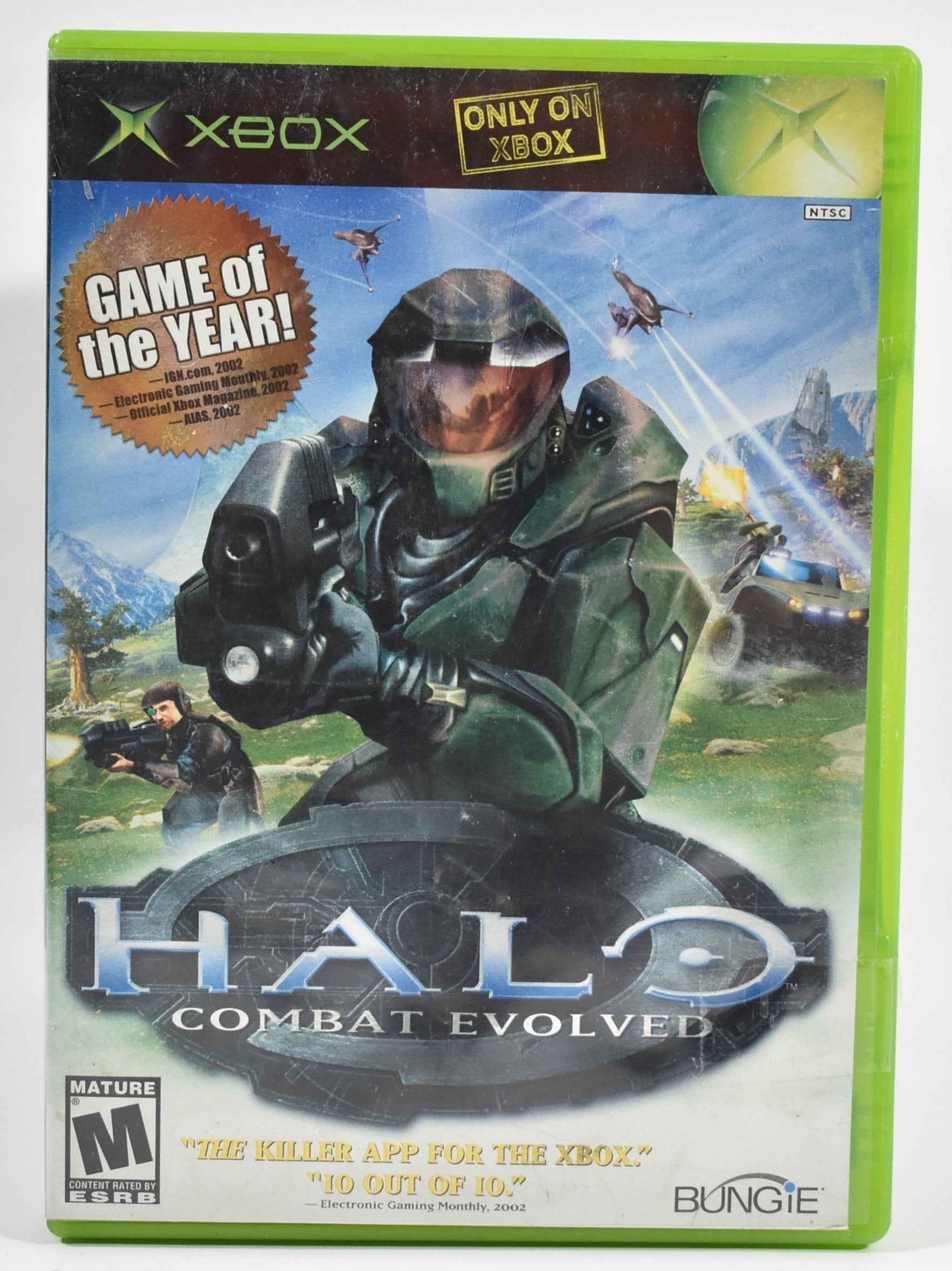 Xbox Halo Combat Evolved Game of the Year Microsoft Xbox Original USED