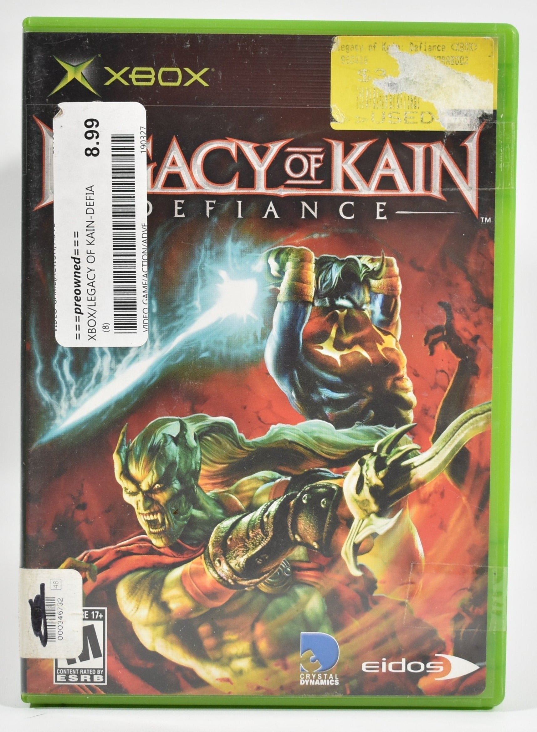 Xbox Legacy of Rain Microsoft Xbox Original USED