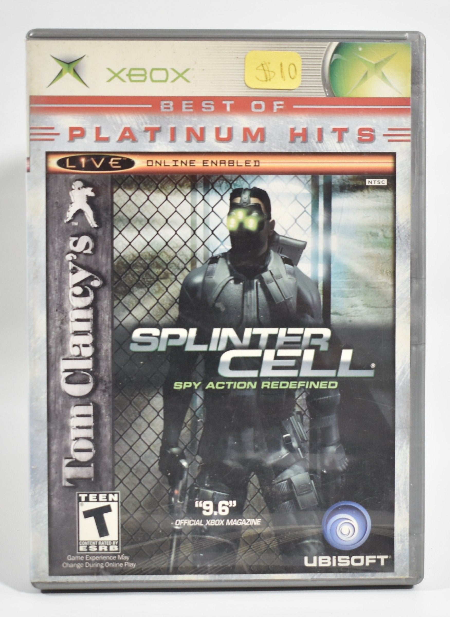 Xbox Splinter Cell Tom Clancy Video Games Used