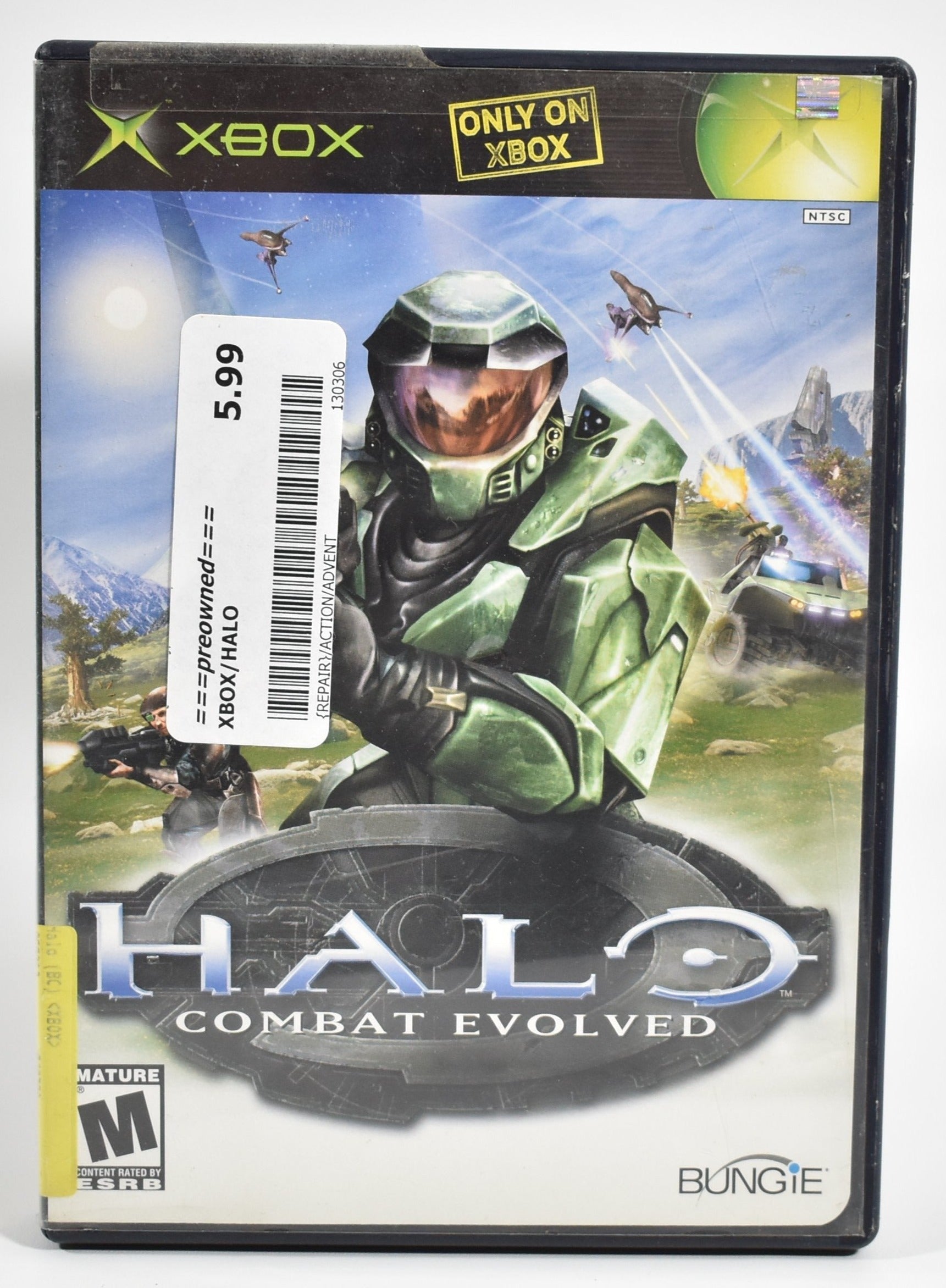 Xbox Halo Combat Evolved Bungie Microsoft Xbox Original USED