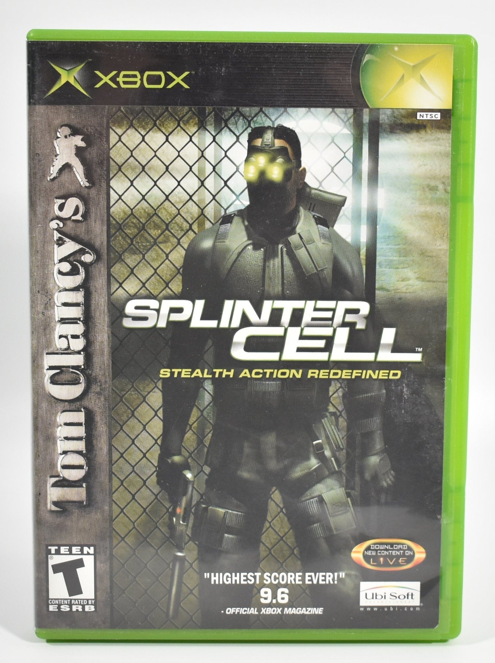 Xbox Splinter Cell Used Video Game