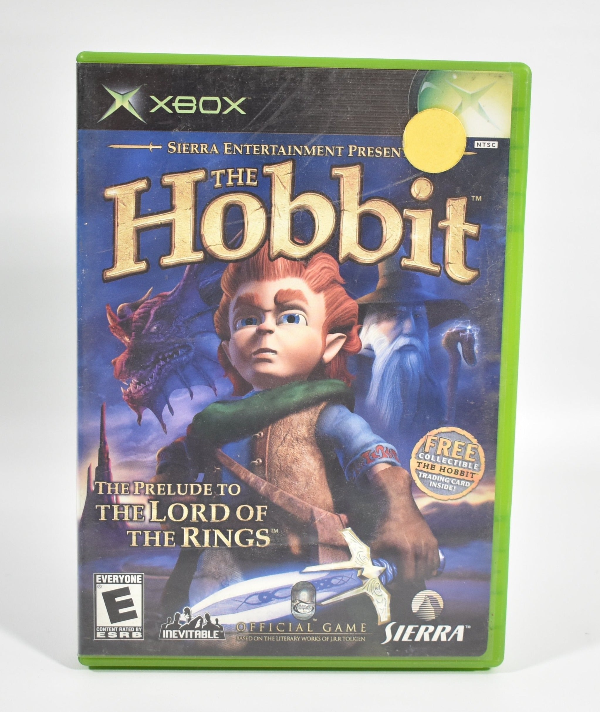 Xbox The hobbit Sierra Video Game Used