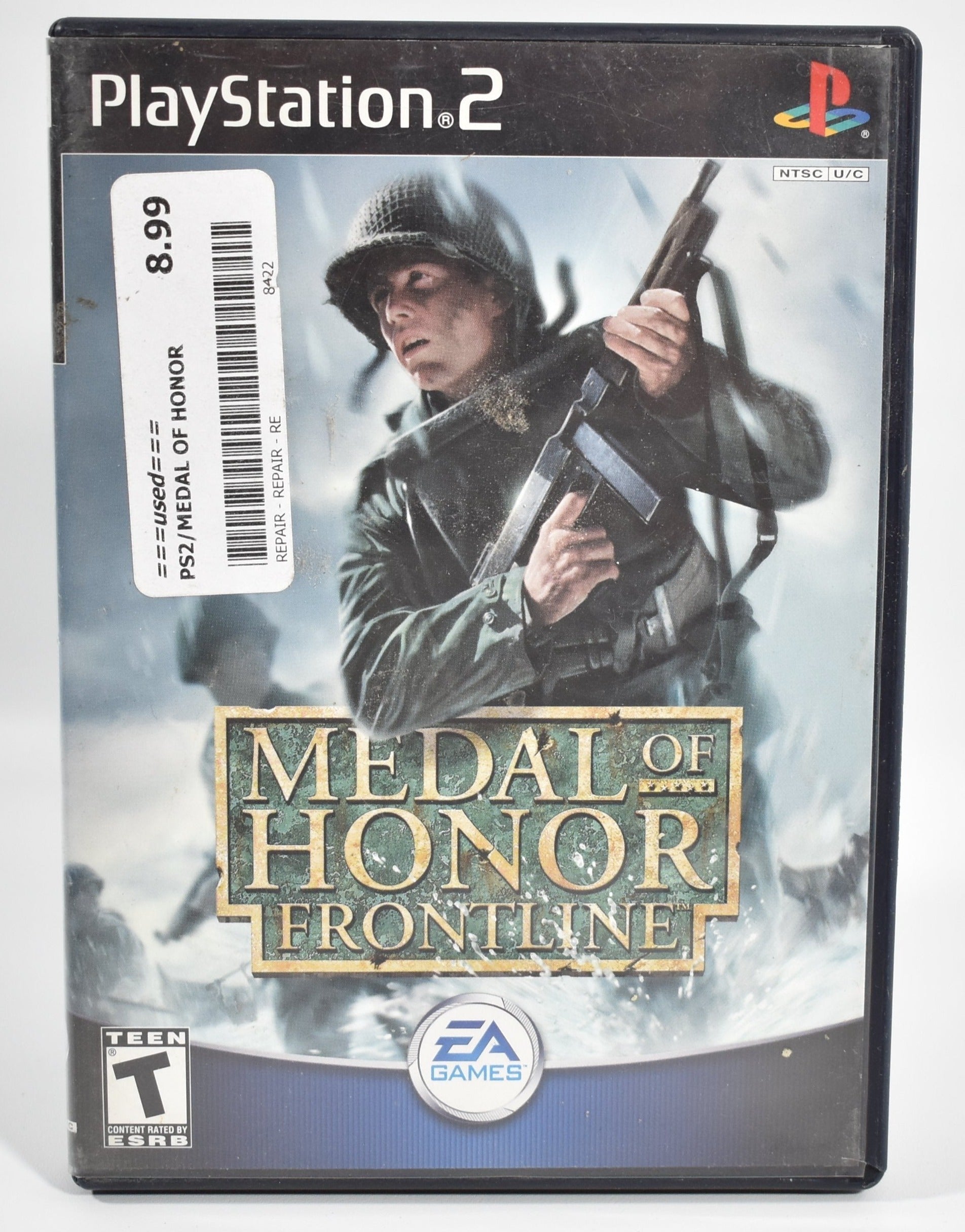 Sony Playstation 2 Video Game Medal of Honor Frontline Used games