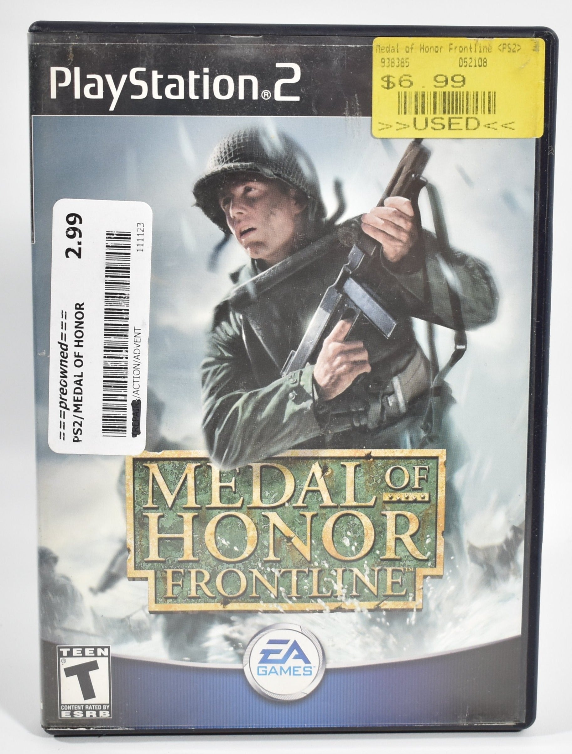 Sony Playstation 2 Video Game Medal of Honor Frontline Complete