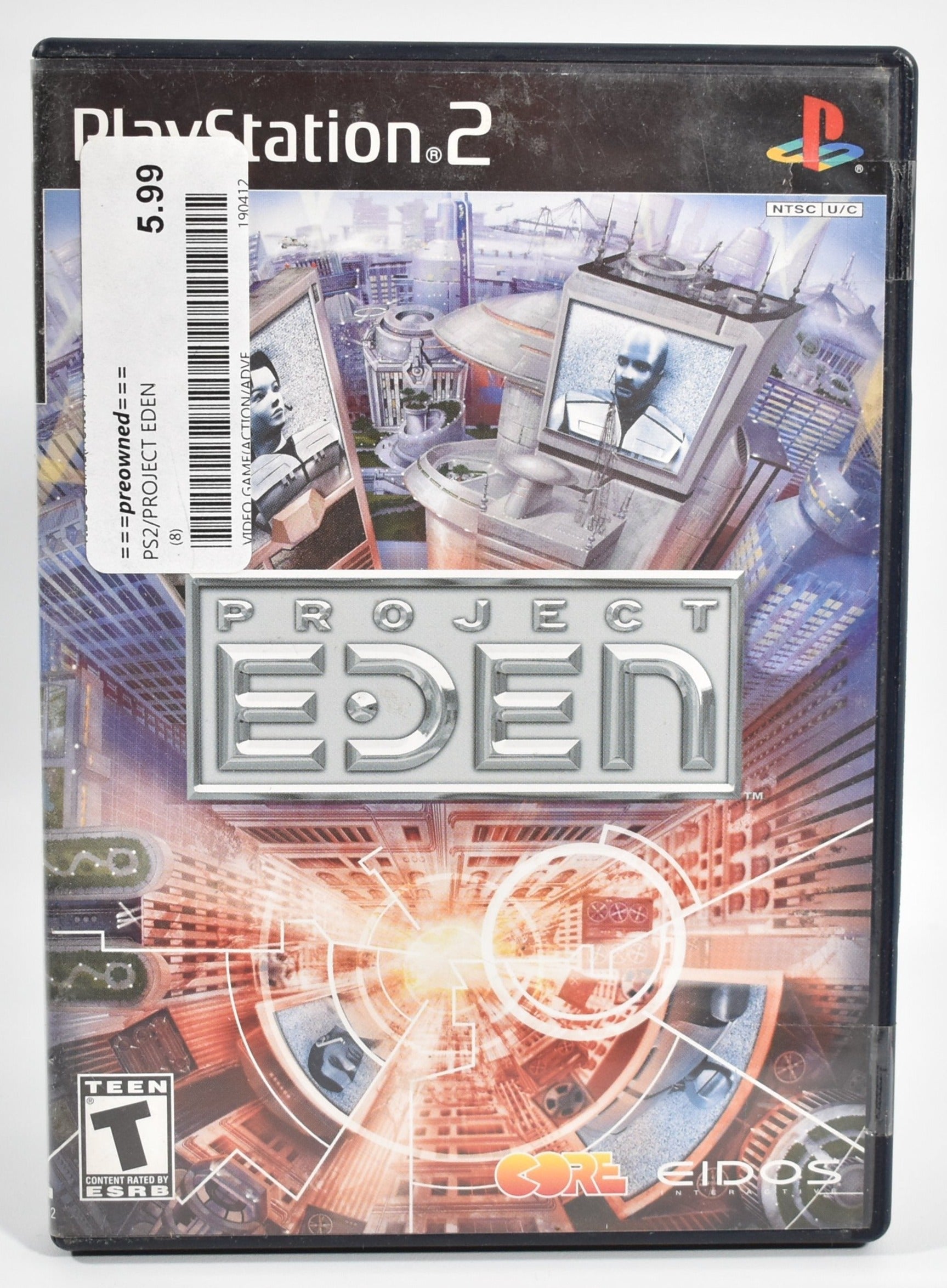 Sony Playstation 2 eden Video Game Used
