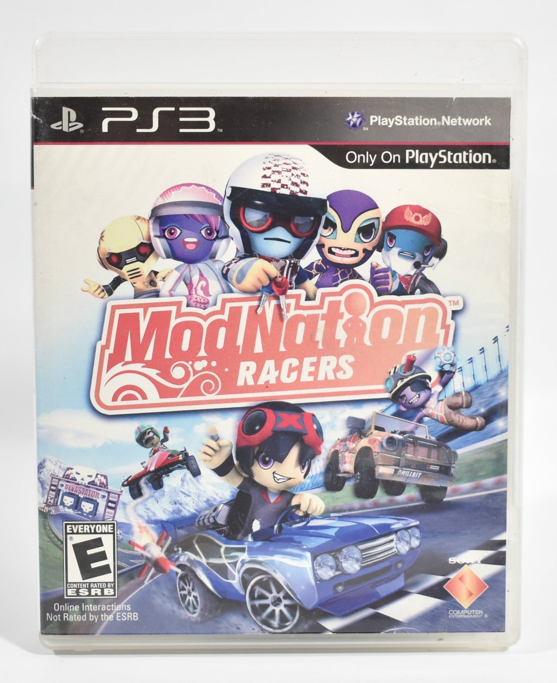 Sony Playstation 3 Video Game Mod Nation Racer