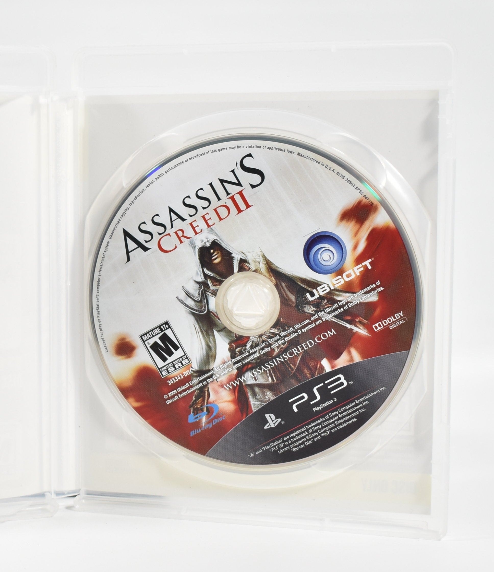 Sony Playstation 3 Video Game Assassins Creed 2 USED