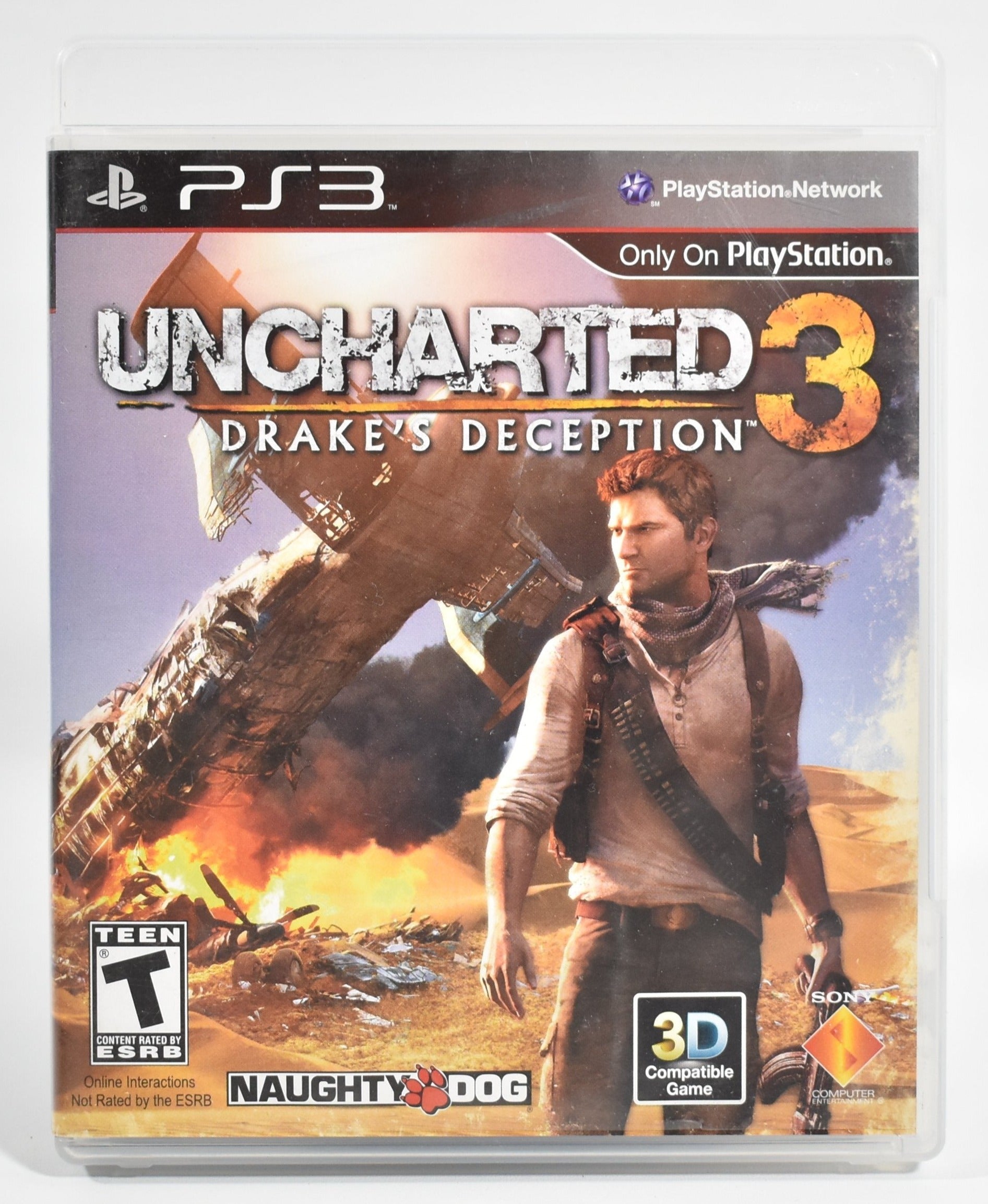 Sony Playstation 3 Video Game Uncharted 3 Used