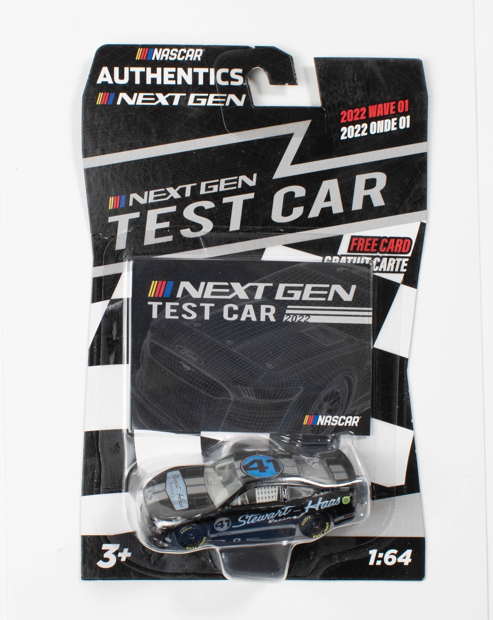 Nascar Authentics Next GEN Test Car 2022 Wave 1 41 Stewart NEW Stewart-Haas