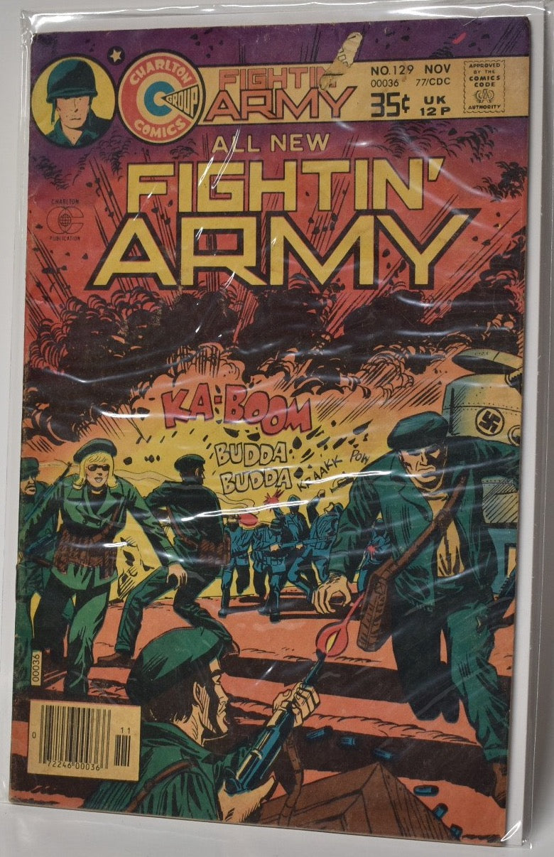 Fightin Army No. 129 Nov 00036 Charlton Comics Group