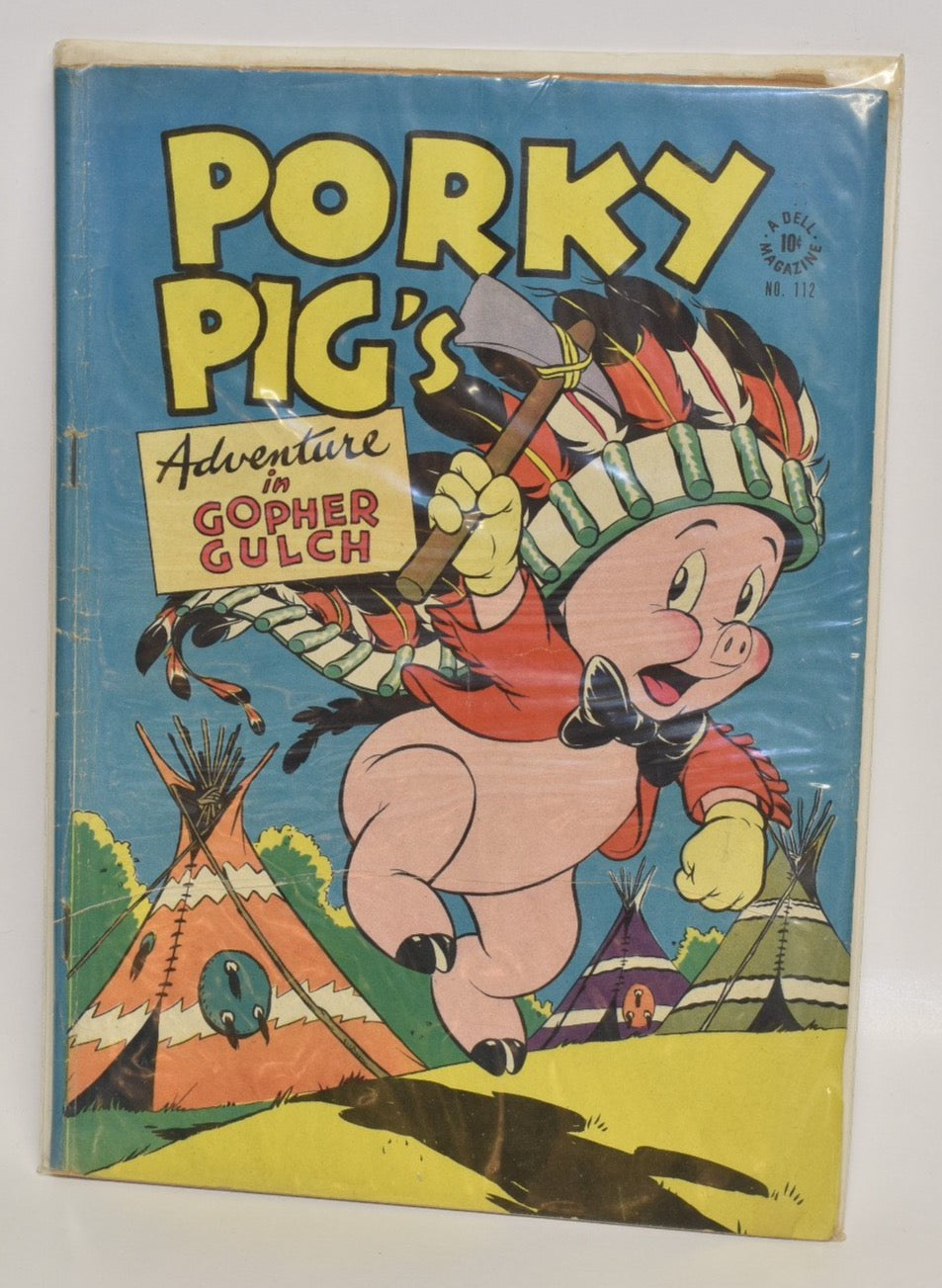 Porky Pigs No. 112 Adventure in Gopher Gulch Comic Book