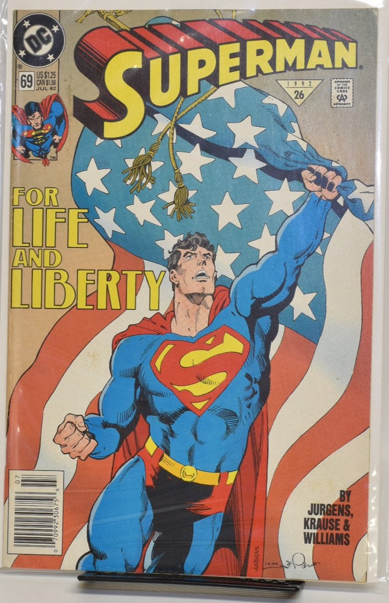 Superman 69 for Life and Liberty Dc Comics