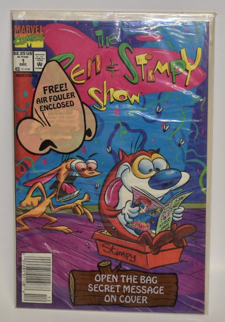 the Ren and Stimpy Show 1 Dec 01108 Marvel Comics