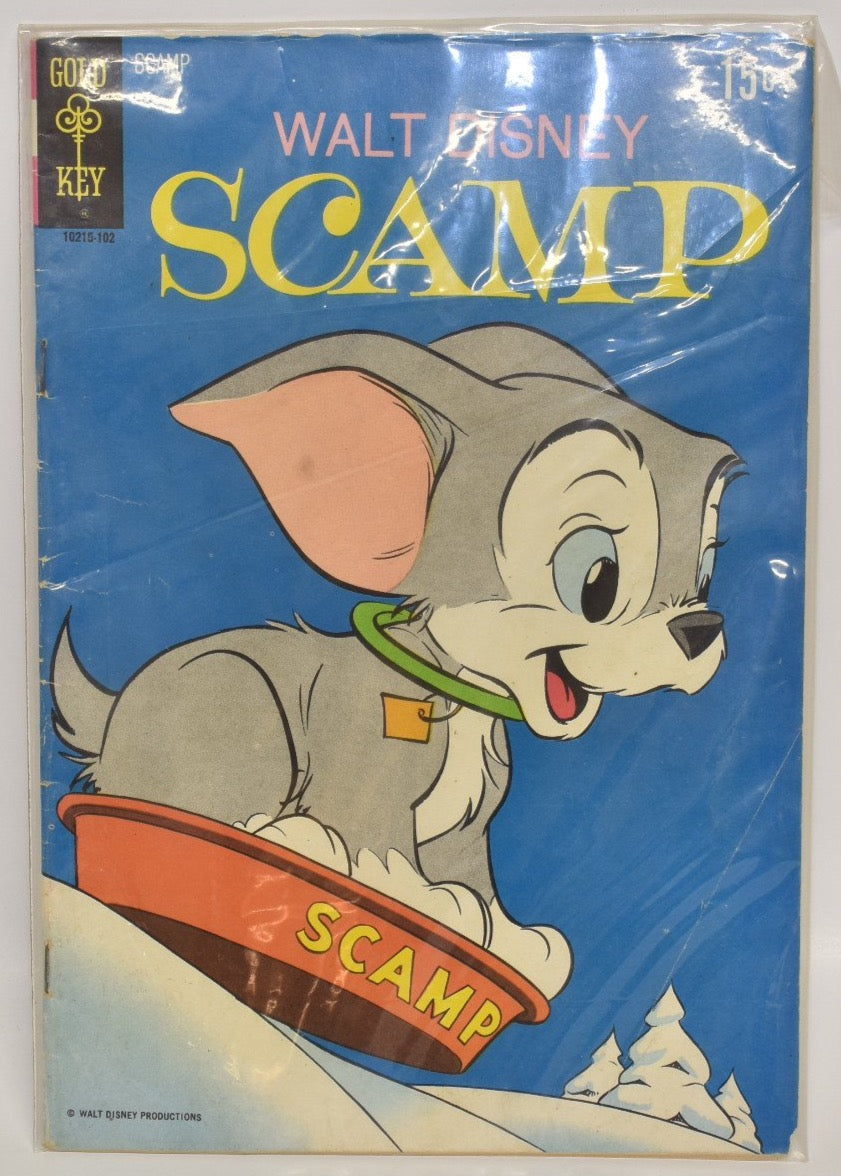 Scamp Walt Disney Gold Key Comic Book - 102