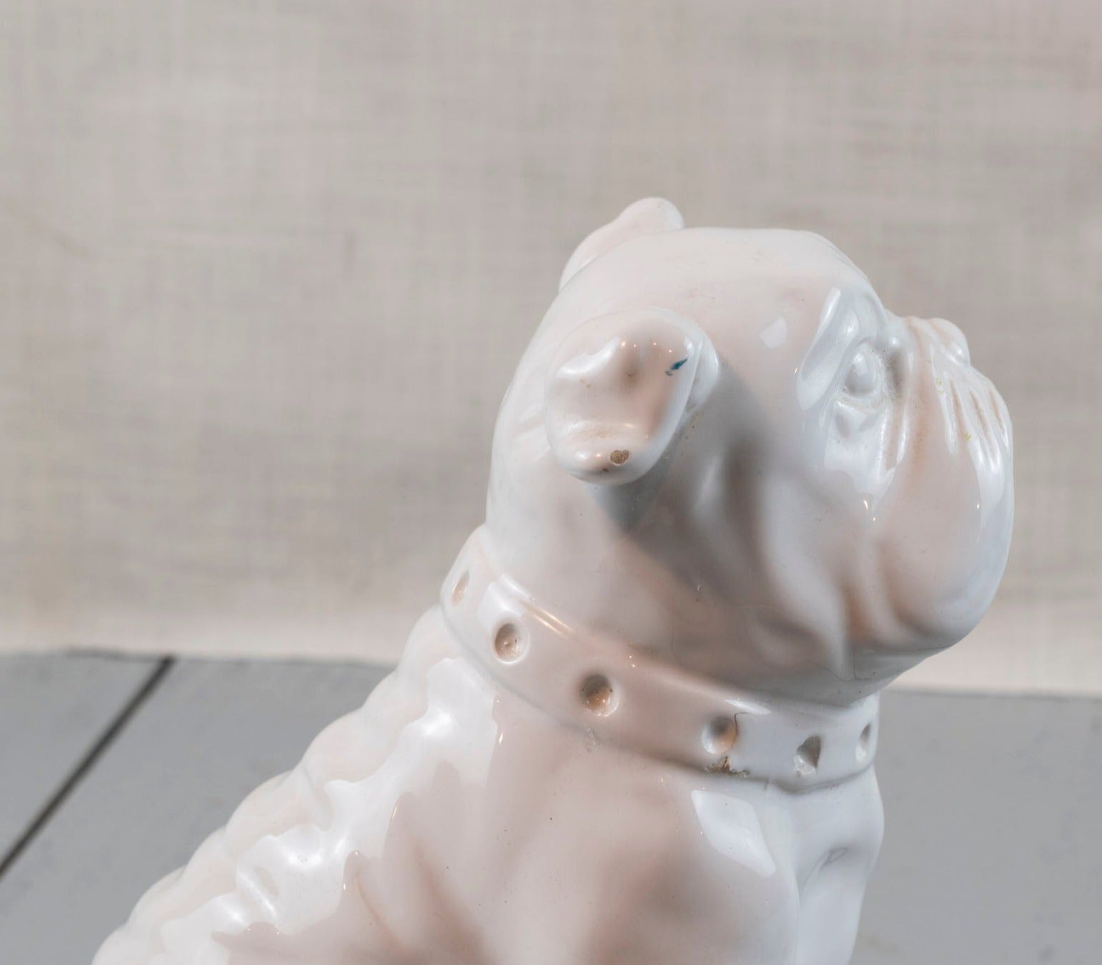 English Bull Dog Ceramic Collectible Piece USED