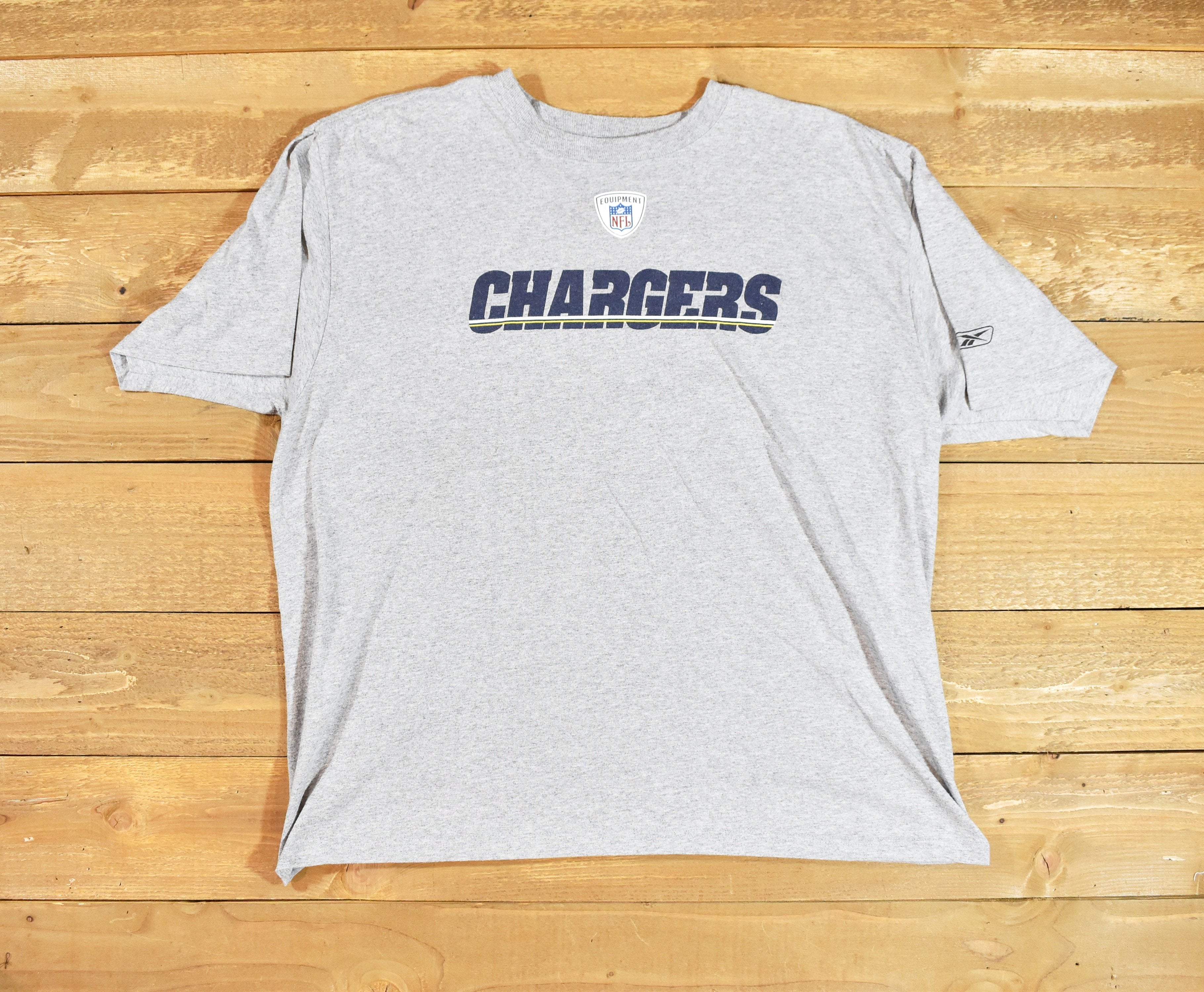 Chargers NFL Football XL Long Sleeve Equipment Reebok Authentic Used