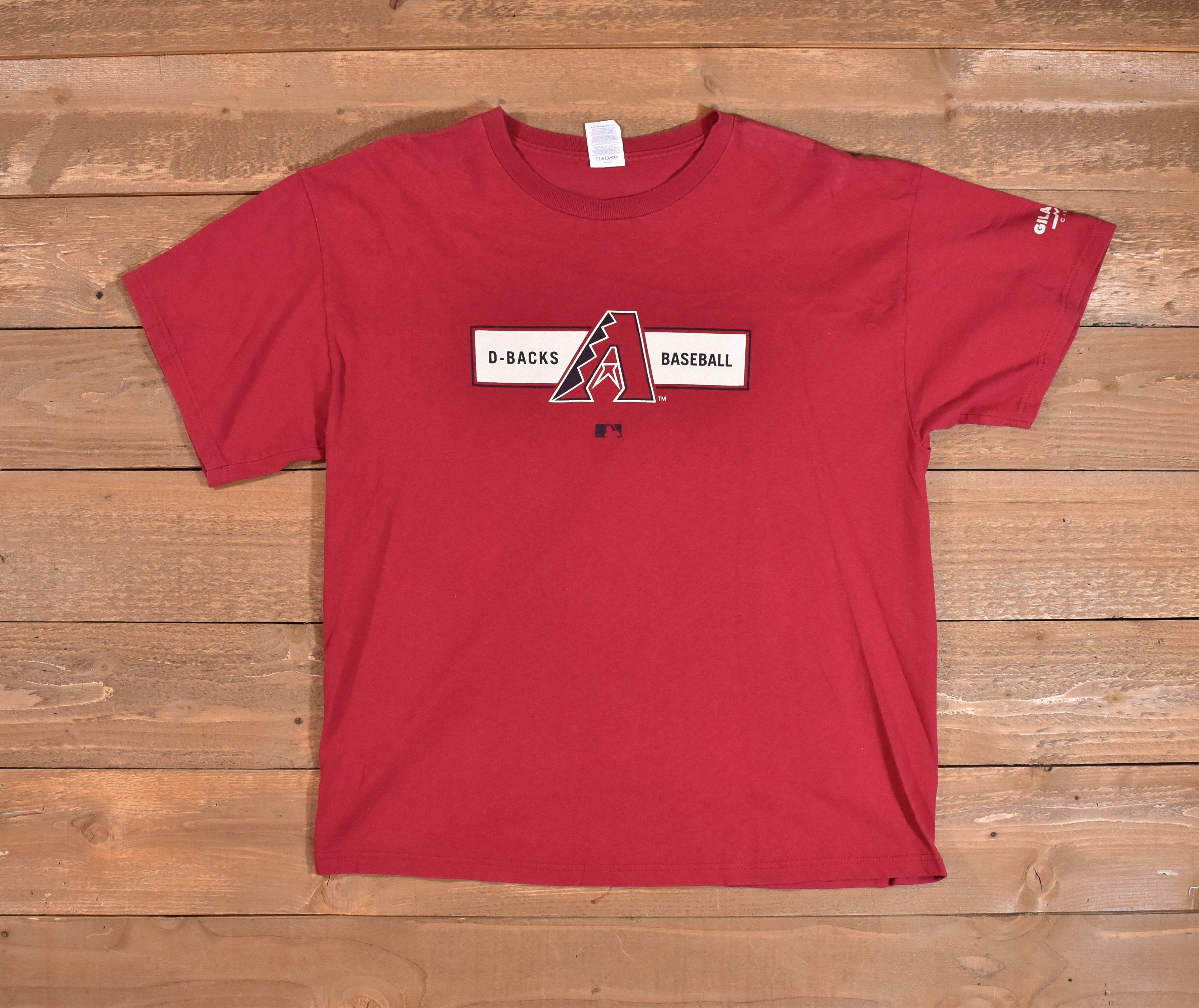 Arizona Diamond backs MLB Baseball Shirt XL Red t-shirt Used