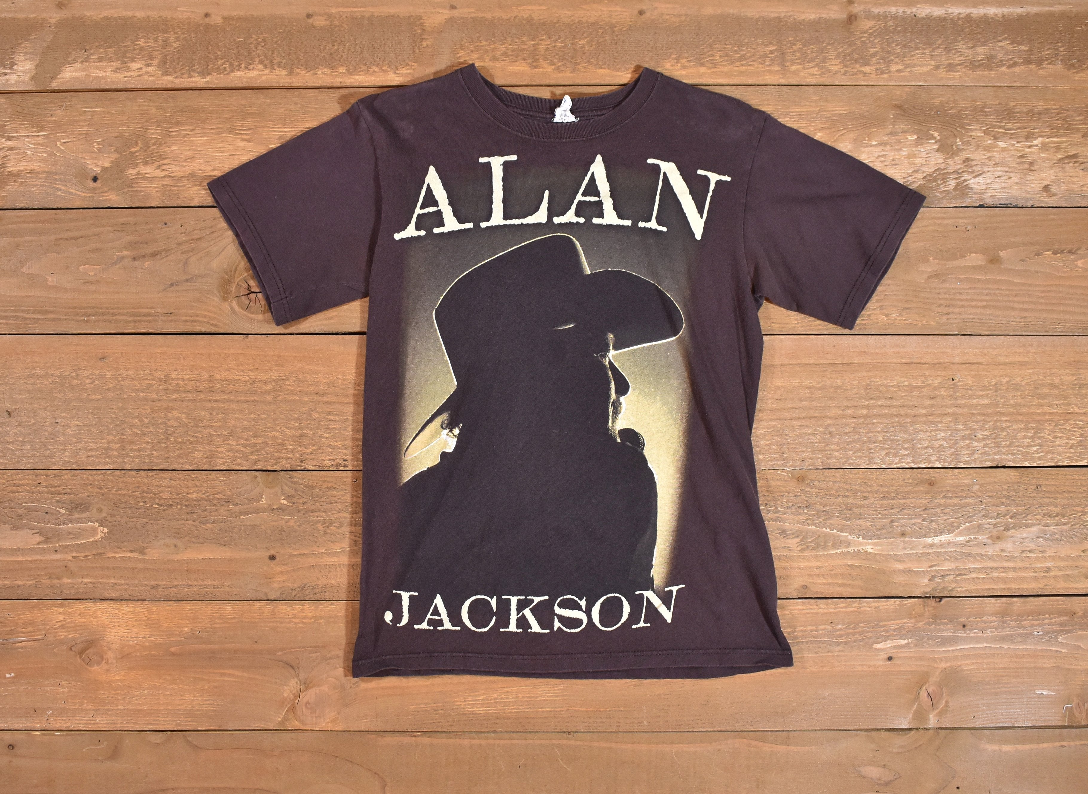 Alan Jackson Mens Small T-Shirt Used Country Artist Authentic