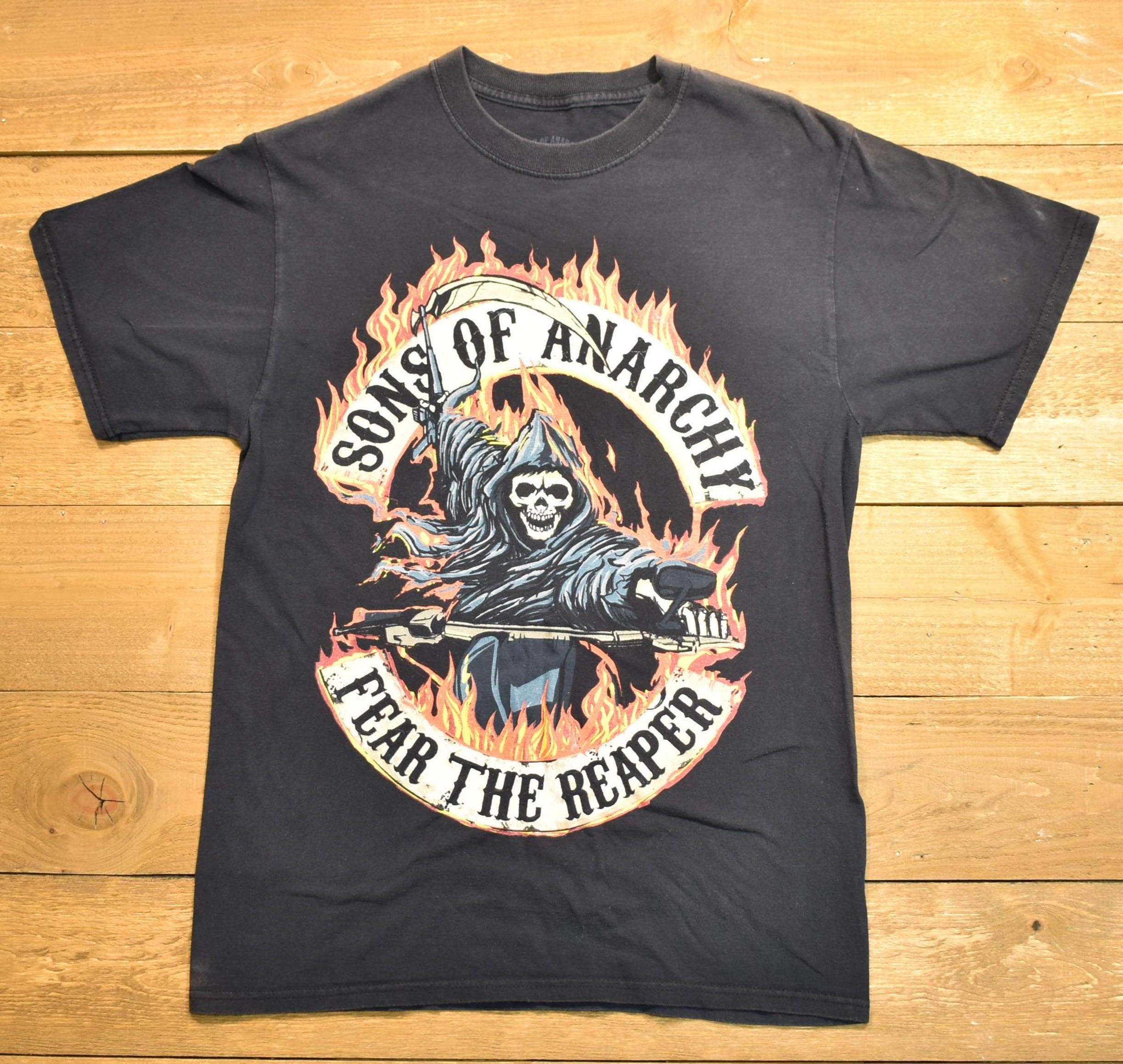 Sons of anarchy T-shirt medium authentic black T-shirt used
