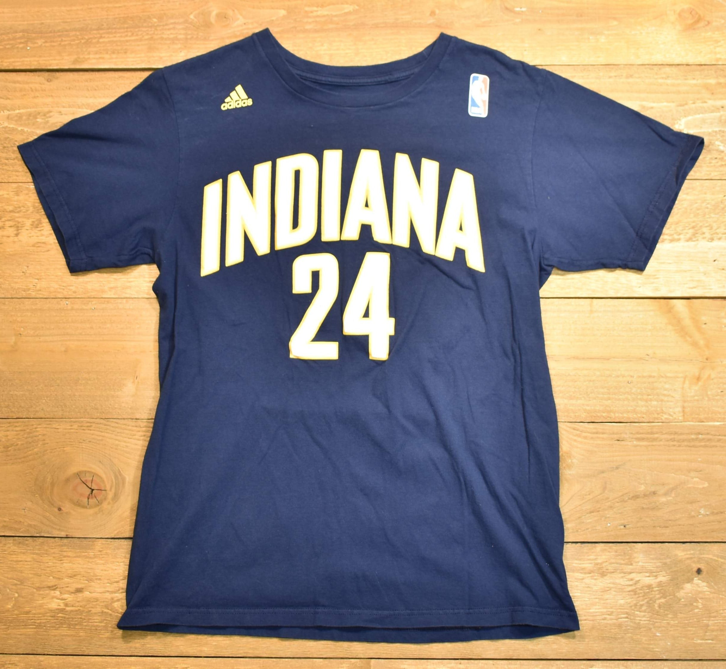 Indiana NBA basketball Adidas men's T-shirt medium used 24 George