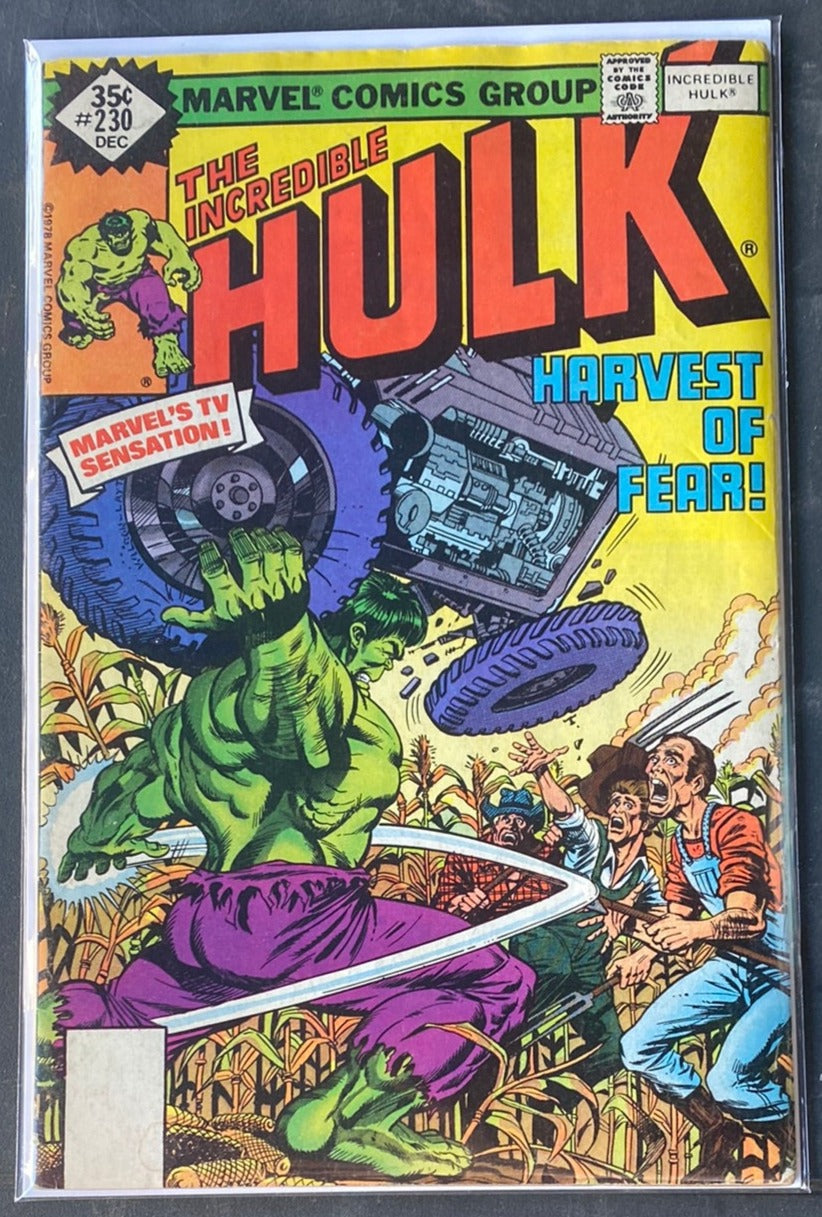 The Incredible Hulk #230 Comic Book Marvel Comic Groups.