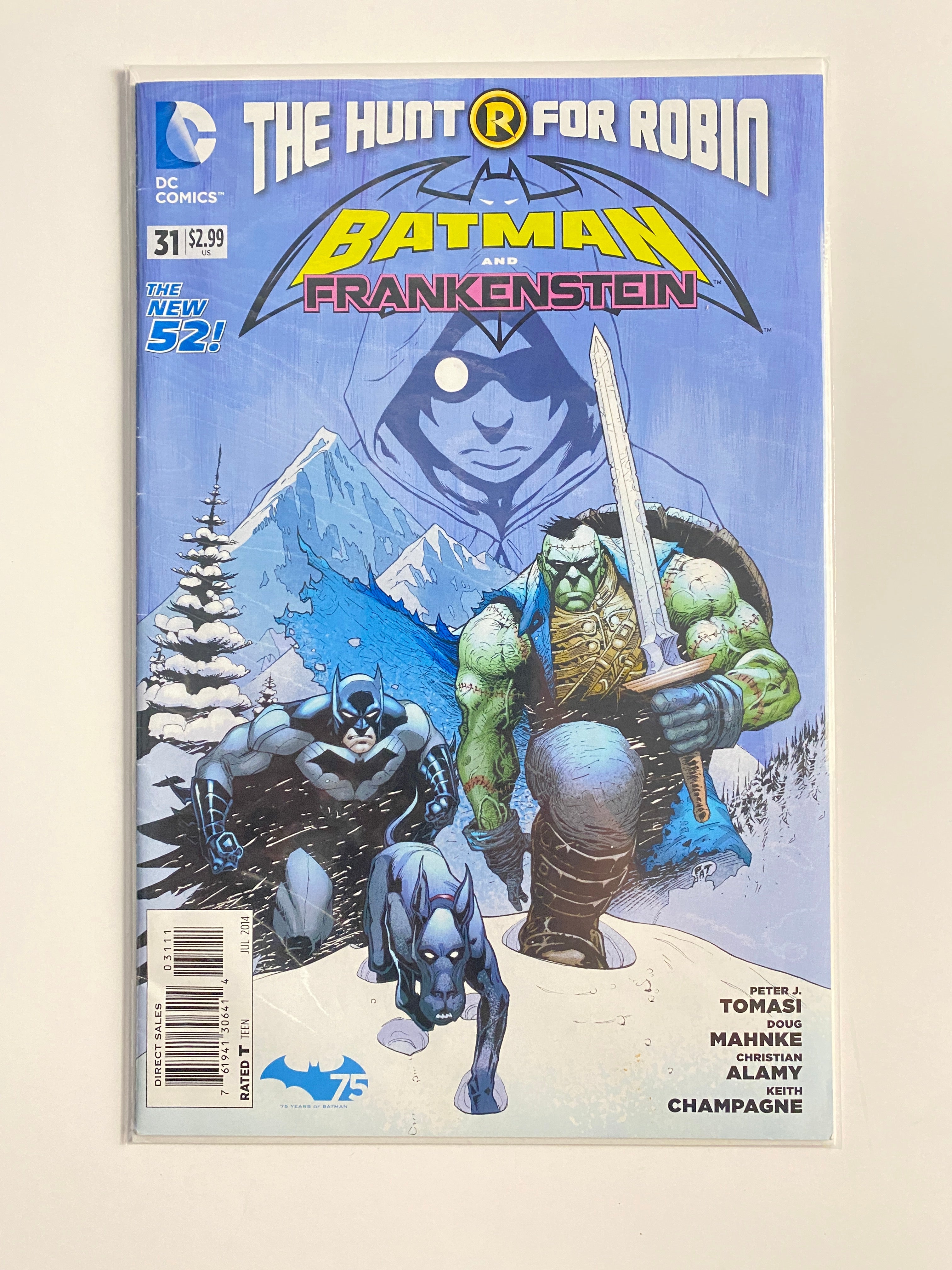 Batman and Frankenstein 31 The New 52