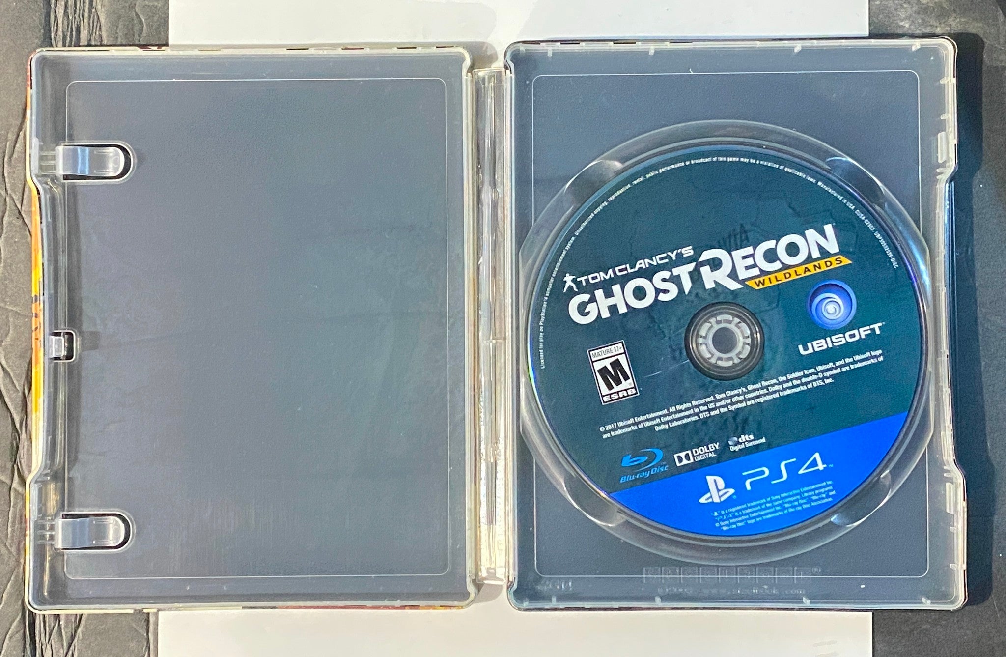 Sony Playstation 4 Video Game Used Ghost Recon Wild Lands War Within The Cartel