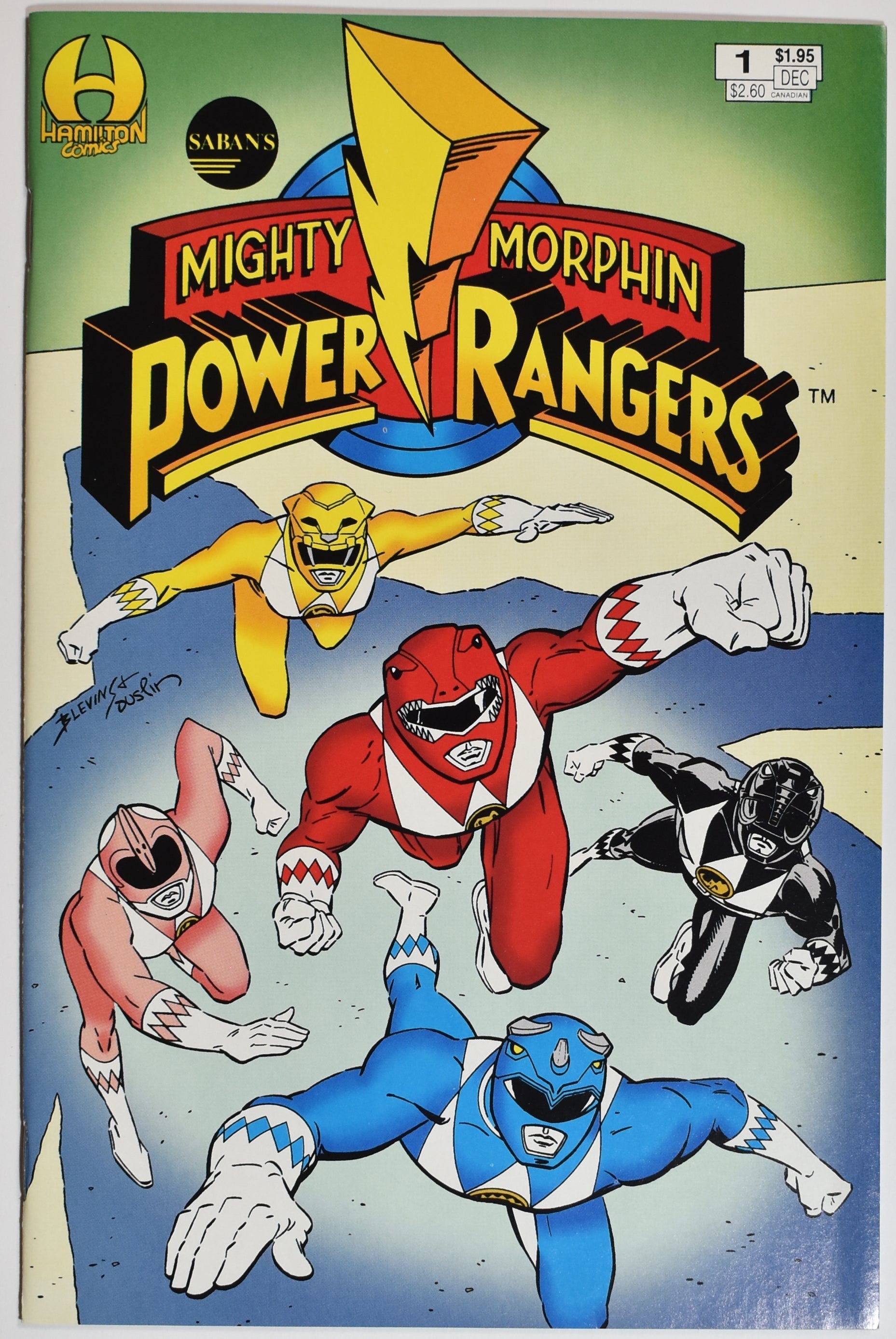 Power Rangers Comic Book 1994 First Print Hamilton Comics NEAR MINT