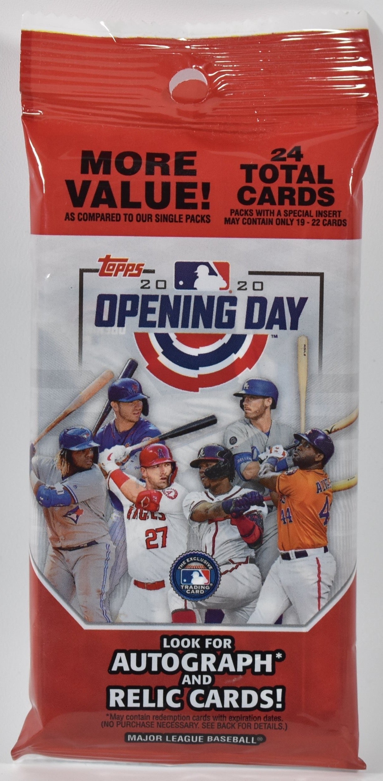 Topps Opening Day 2020 24 Card Soft Pack