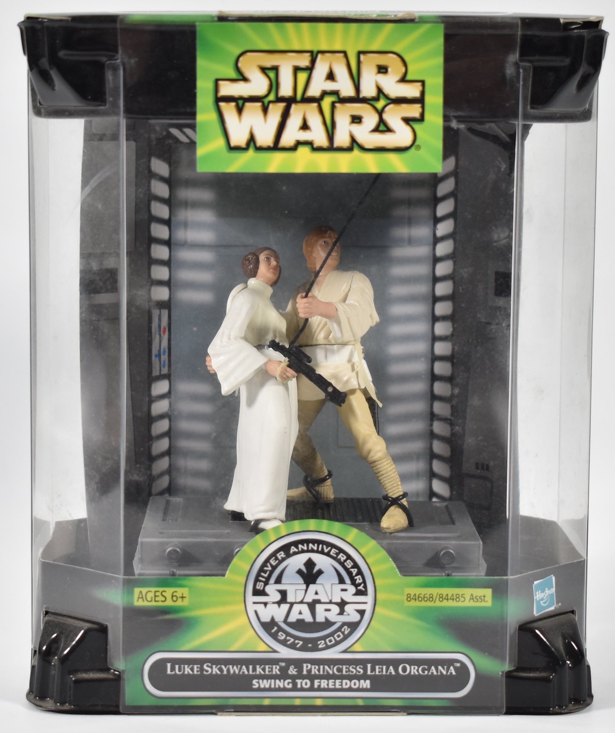 Star Wars Silver Anniversary 1997-2002 Luke  and Leia Swing to Freedom