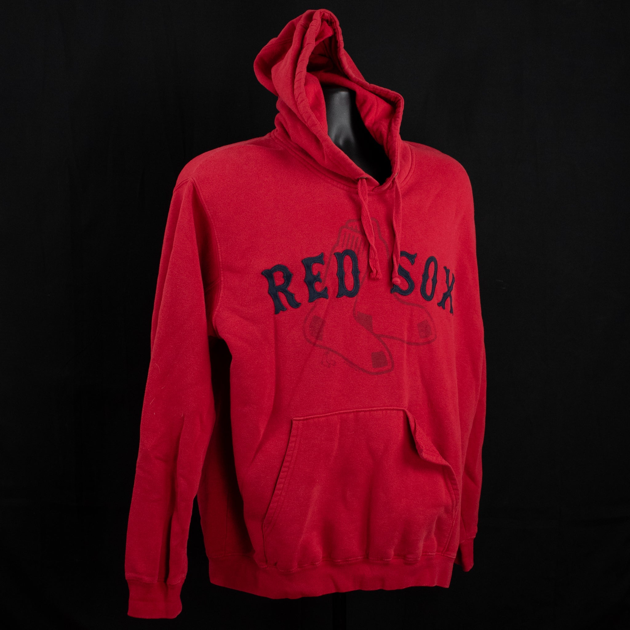 Boston Red Sox Red Sweatshirt Authentic MLB Hoodie Adult Large Genuine Merchandise