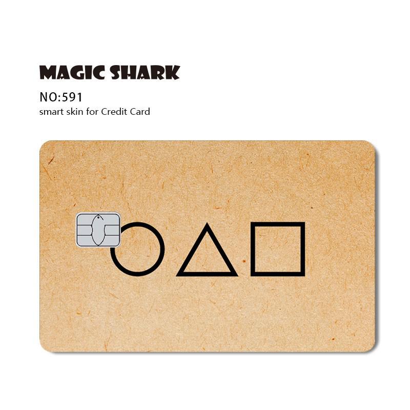 Card Anime Stylish Funny Matte 3M PVC Sticker Film Skin for Credit Card Large Small Chip