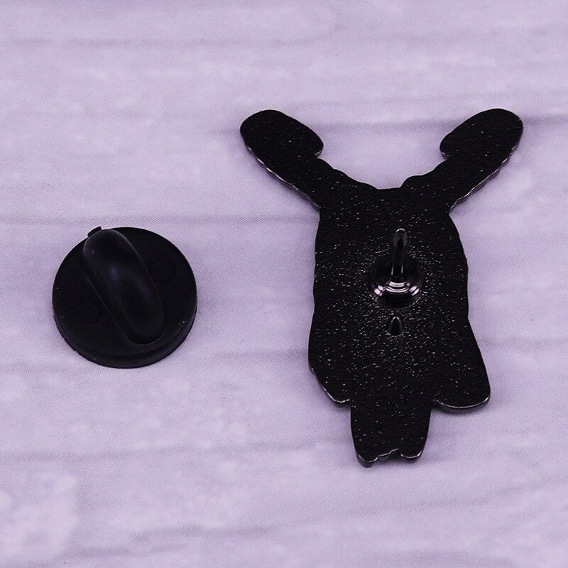 Christmas Demon Kamps Brooch Movie Krumpus Inspired Badge to punish disobedient