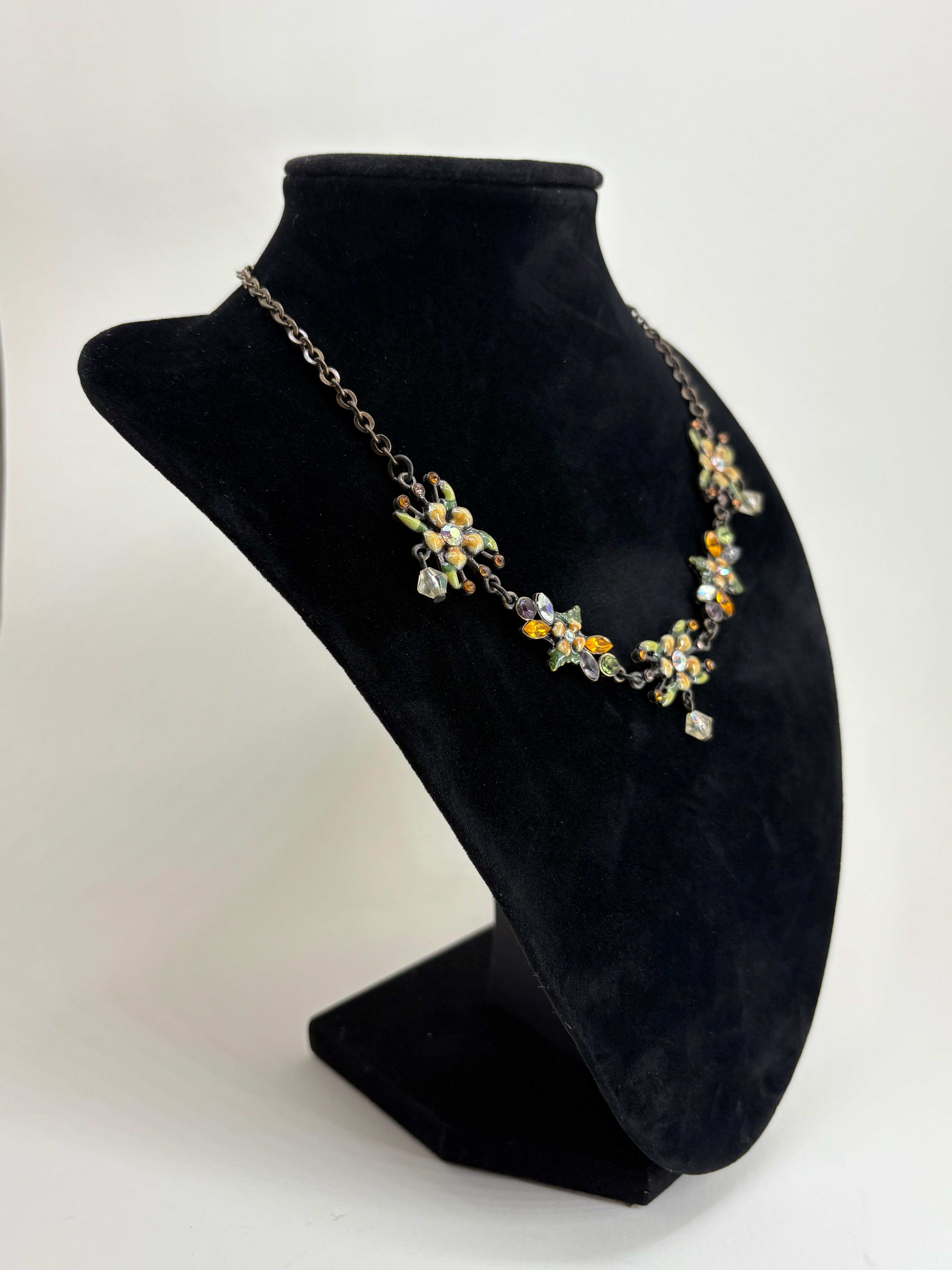 Vintage Cookie Lee Necklace 7.5"