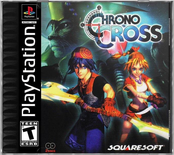 Chrono Cross PS1 Sony Playstation 1 Used Video Game