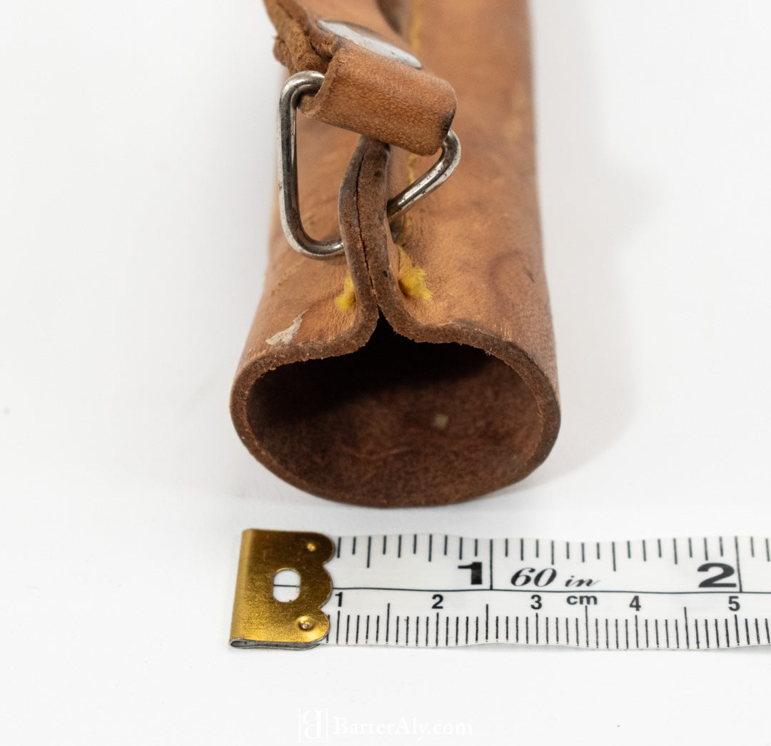 Knife Sheath Imarttin Finland Fish Fillet Knife (Slipper) Leather 8 1/2 Inch