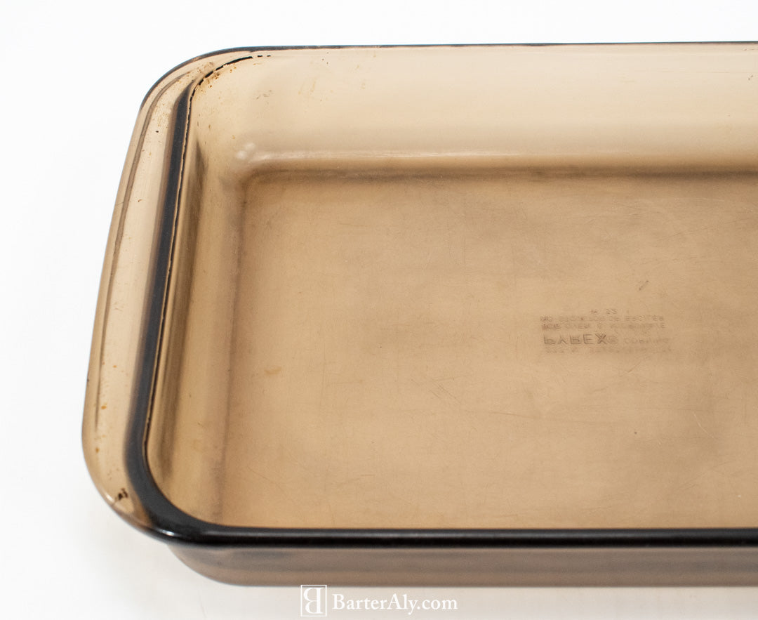 Pyrex H32 Brown Vintage Cooking Glassware 9 X 14 - 3 Qt