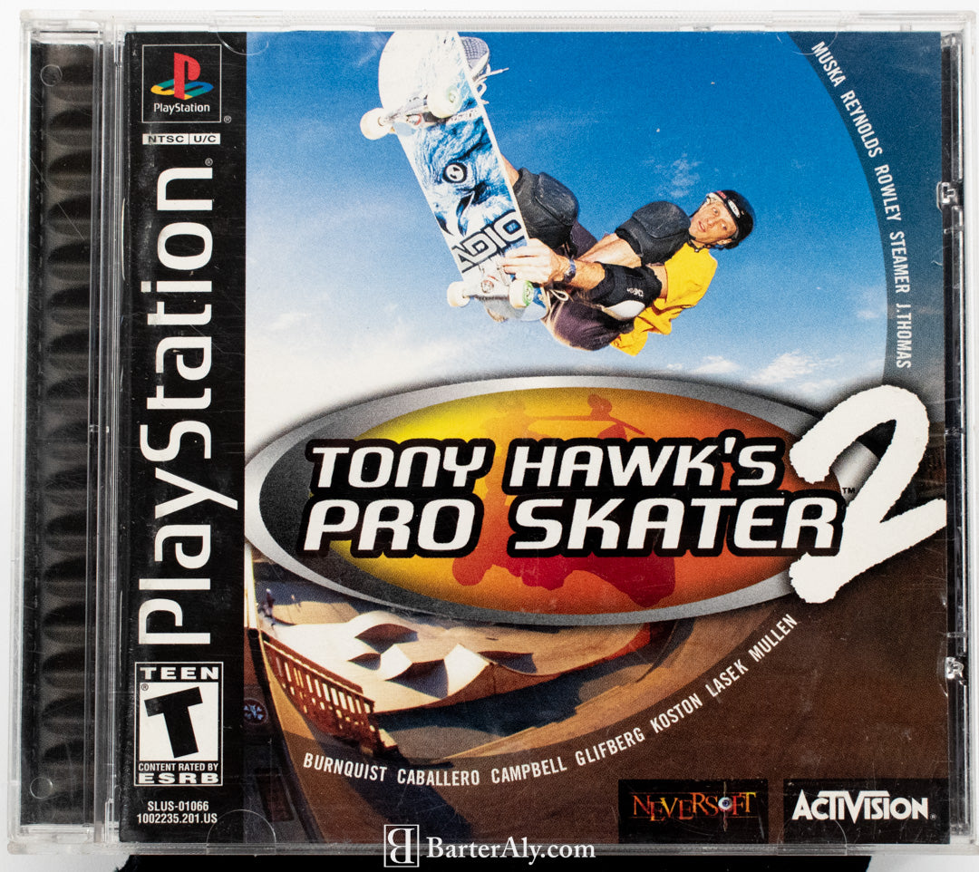 Tony Hawks Pro Skater 2 Sony Playstation one game USED