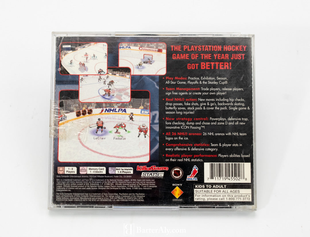 NHL Face Off 97 Sony Playstation one USED