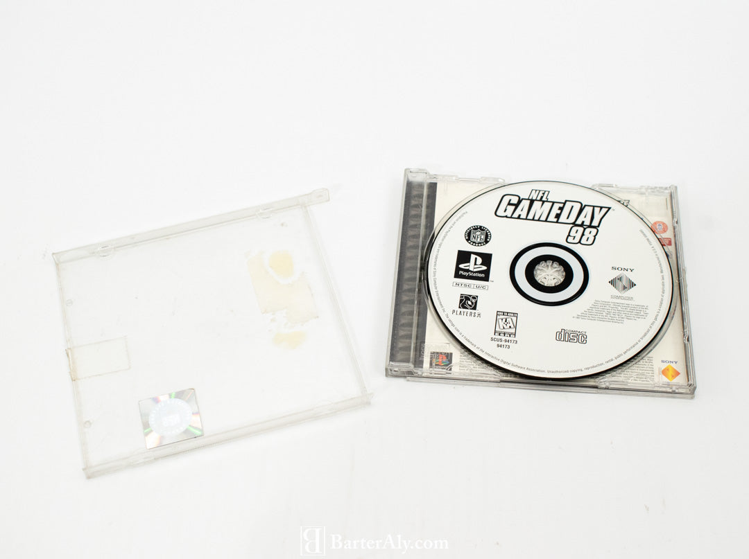 Game Day 98 NFL Football Video Game Sony Playstation Used