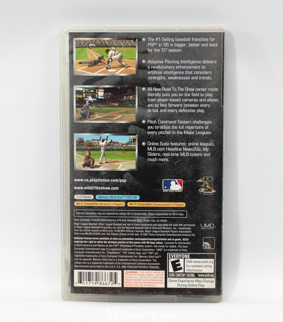 MLB The Show 2007 Baseball Game Used