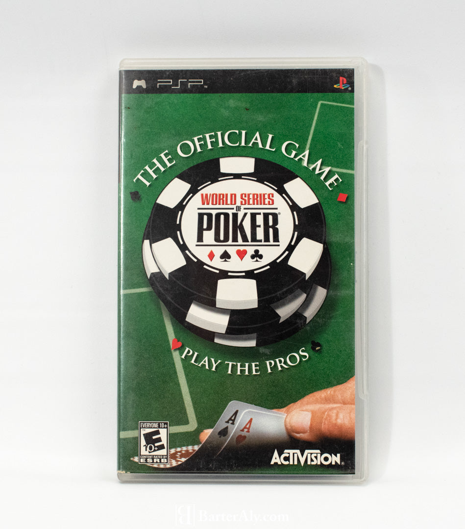 The Official Game of Poker PSP Game Used