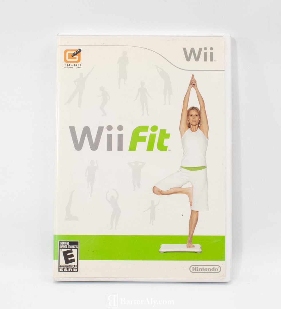 Wii Fit Nintendo Video Game Fitness Workout Game Used