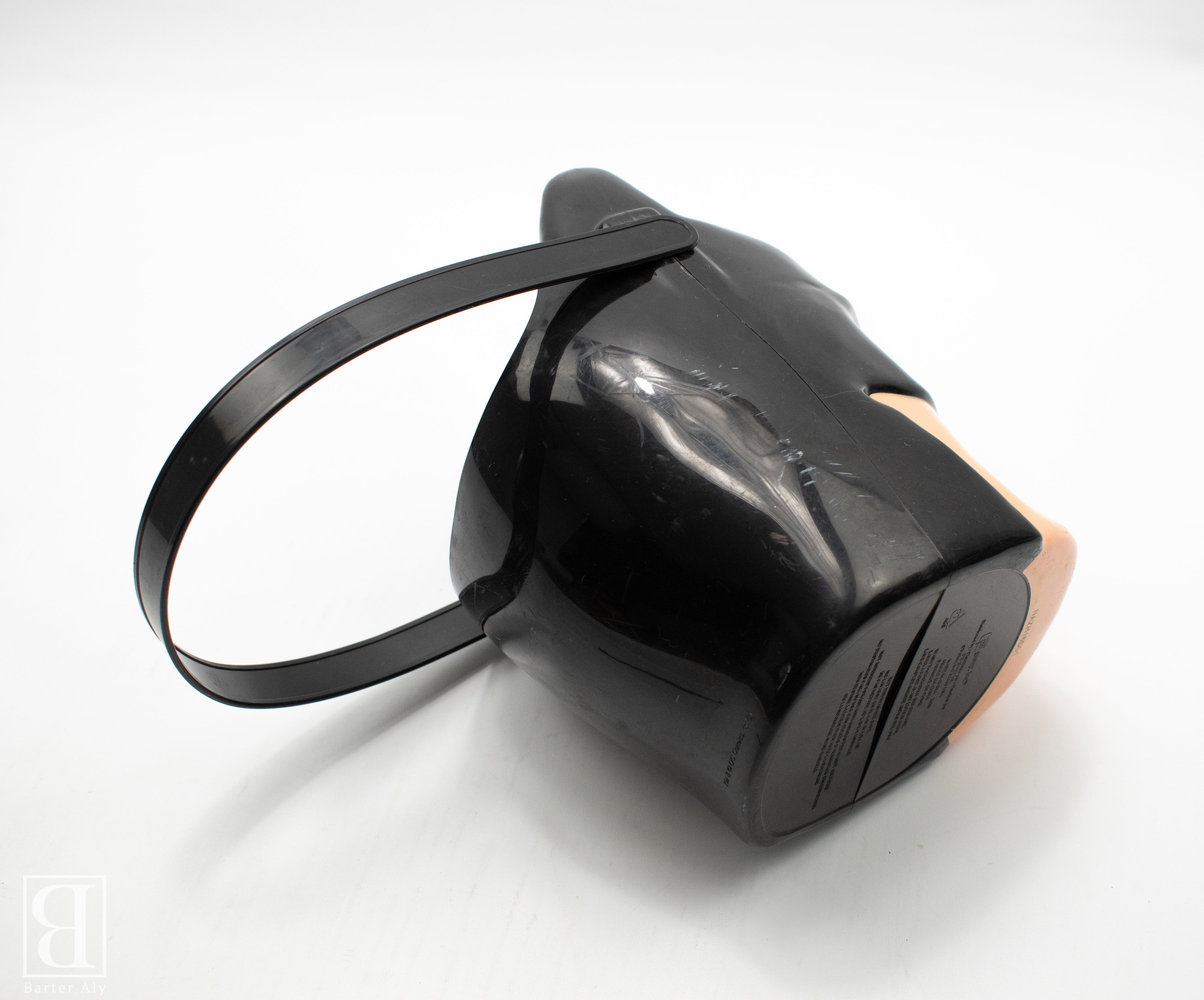 Vintage Halloween Candy Batman Bucket Candy Carry With Handle Used Plastic