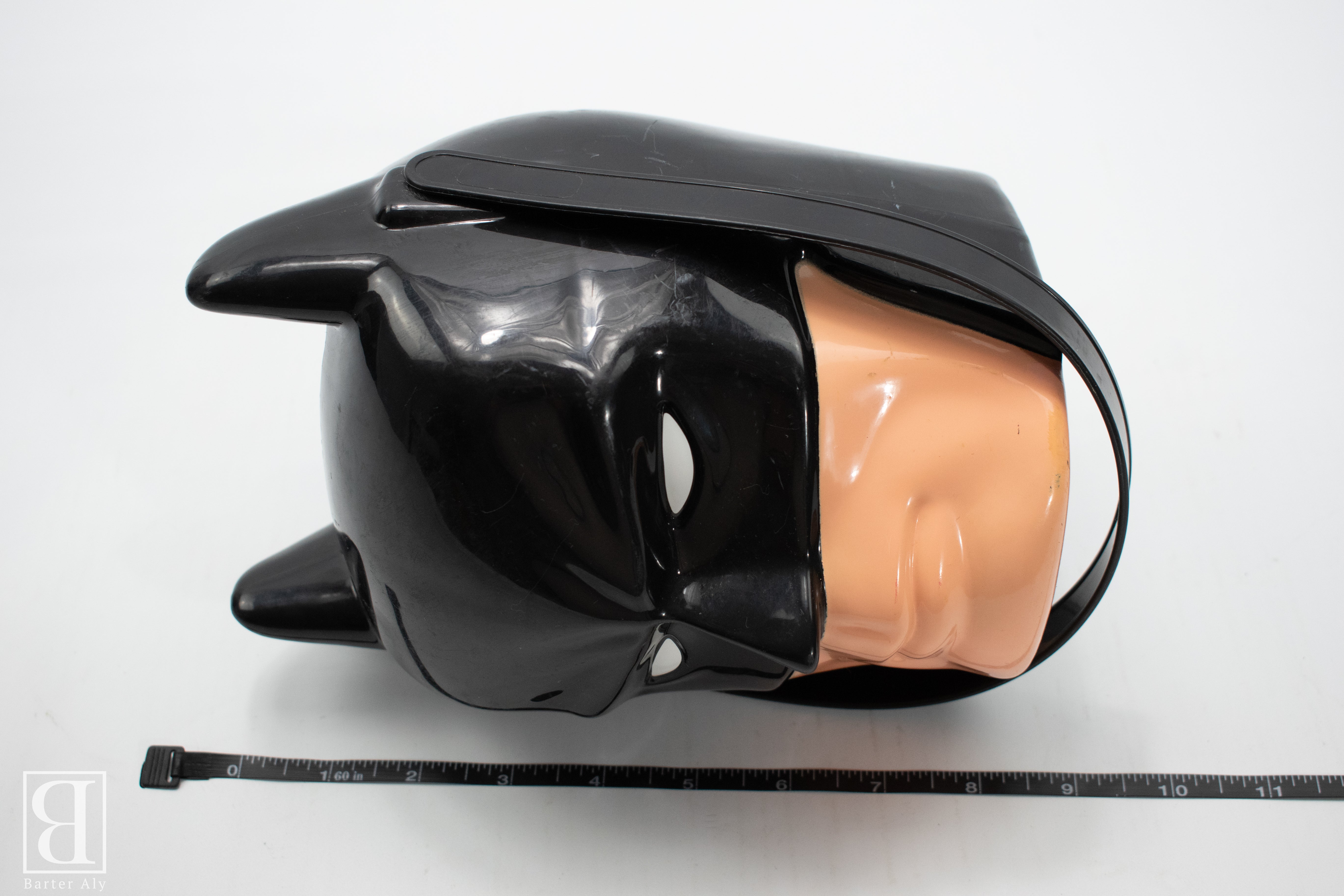 Vintage Halloween Candy Batman Bucket Candy Carry With Handle Used Plastic