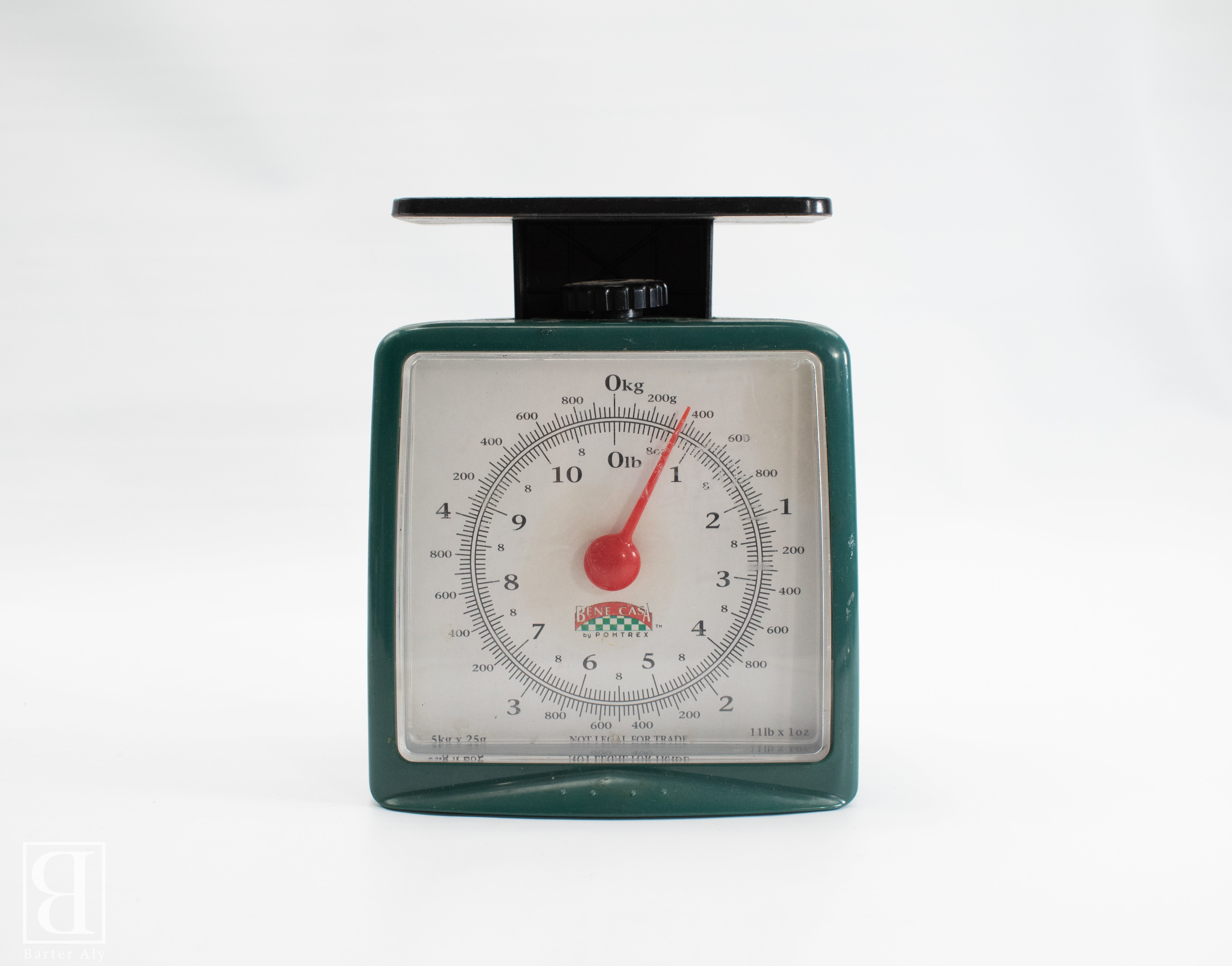 Bene Casa Pomtrex Vintage Scale Used Green Weight Scale