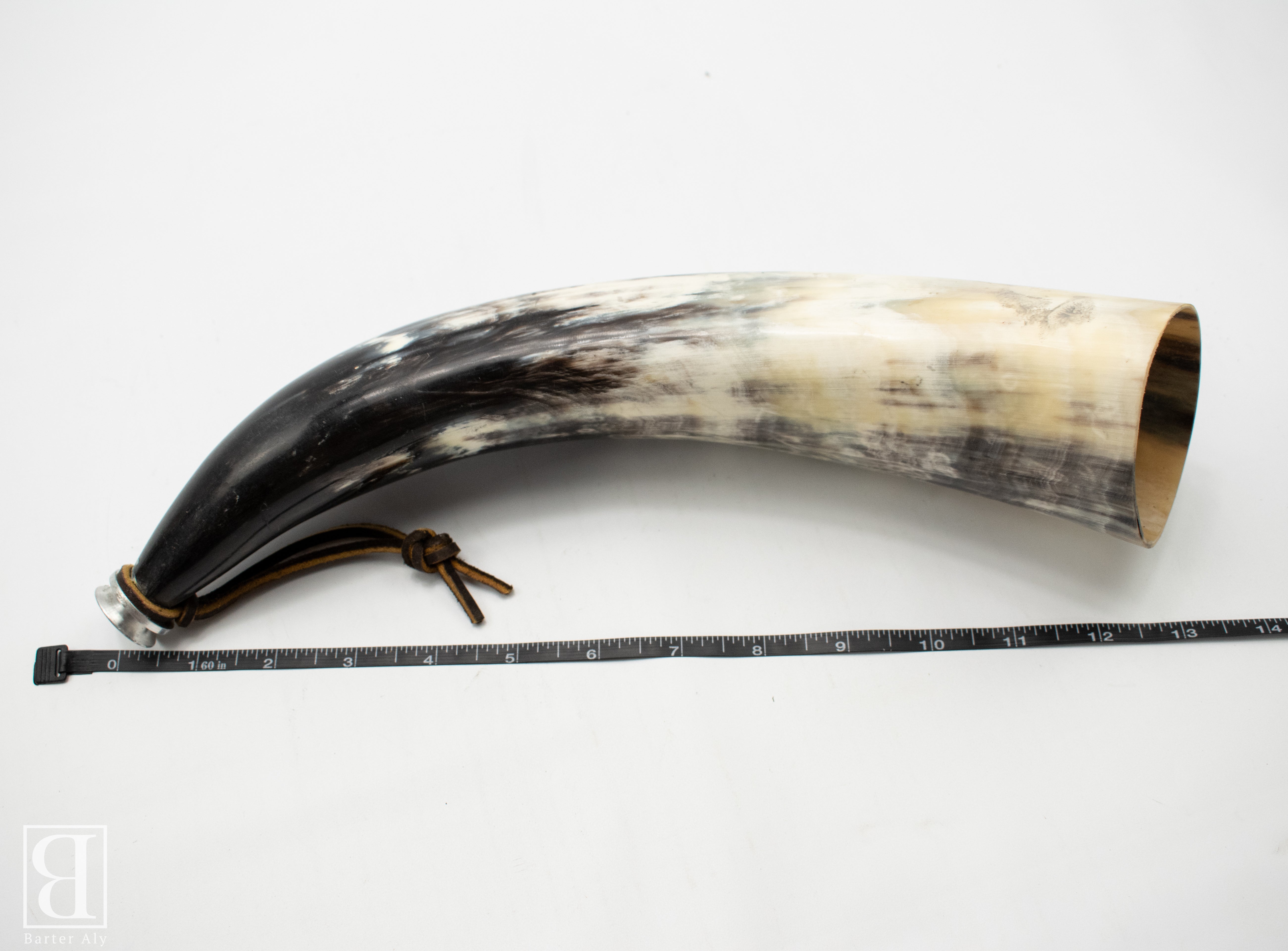 Black Powder Buffalo Horn Old Muzzleloader Hunting Cabin Decor Hunting Decor Antique